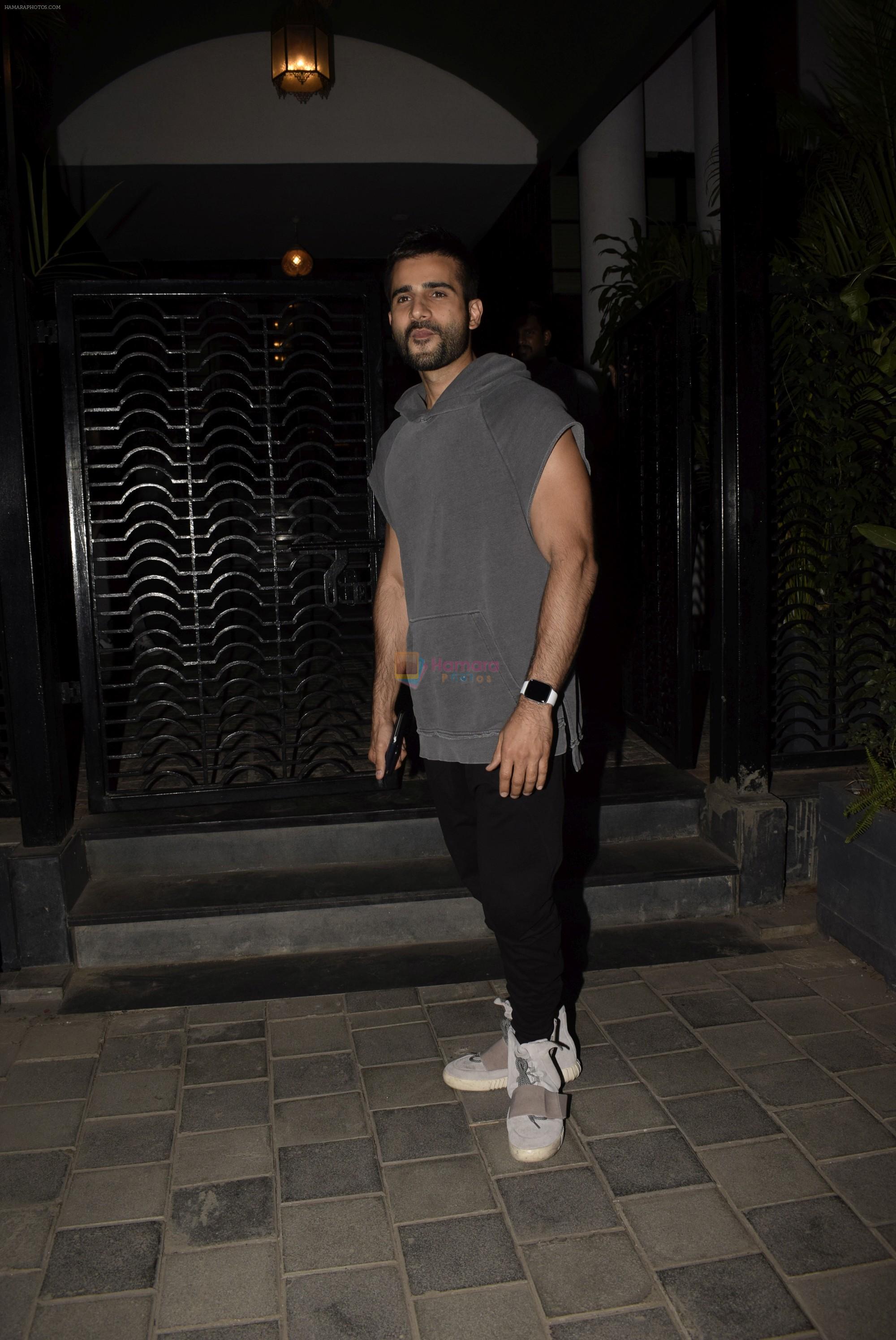 Karan Tacker spotted at Soho House juhu on 27th Feb 2019