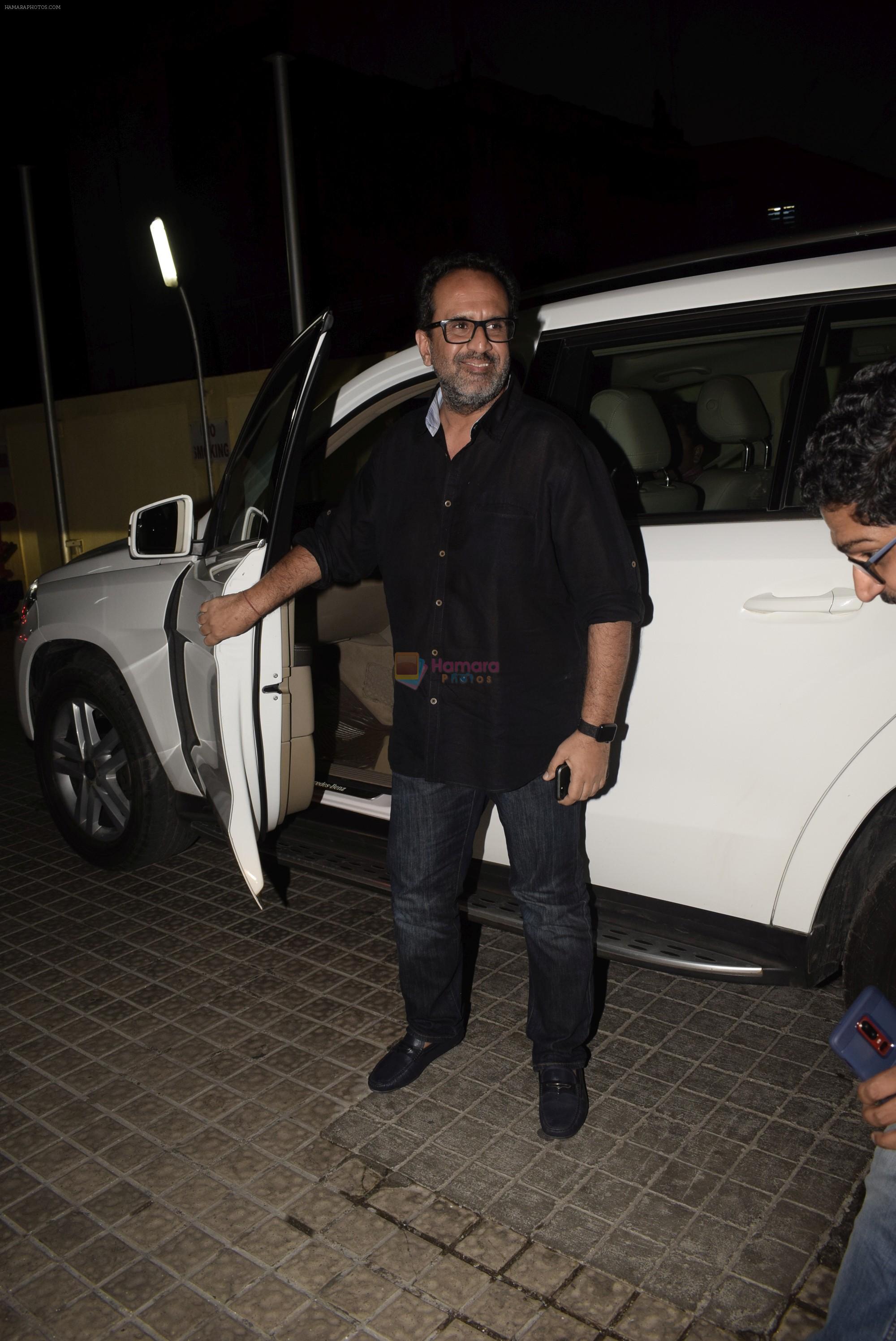 Anand L Rai at the Screening of film Sonchiriya at pvr juhu on 27th Feb 2019