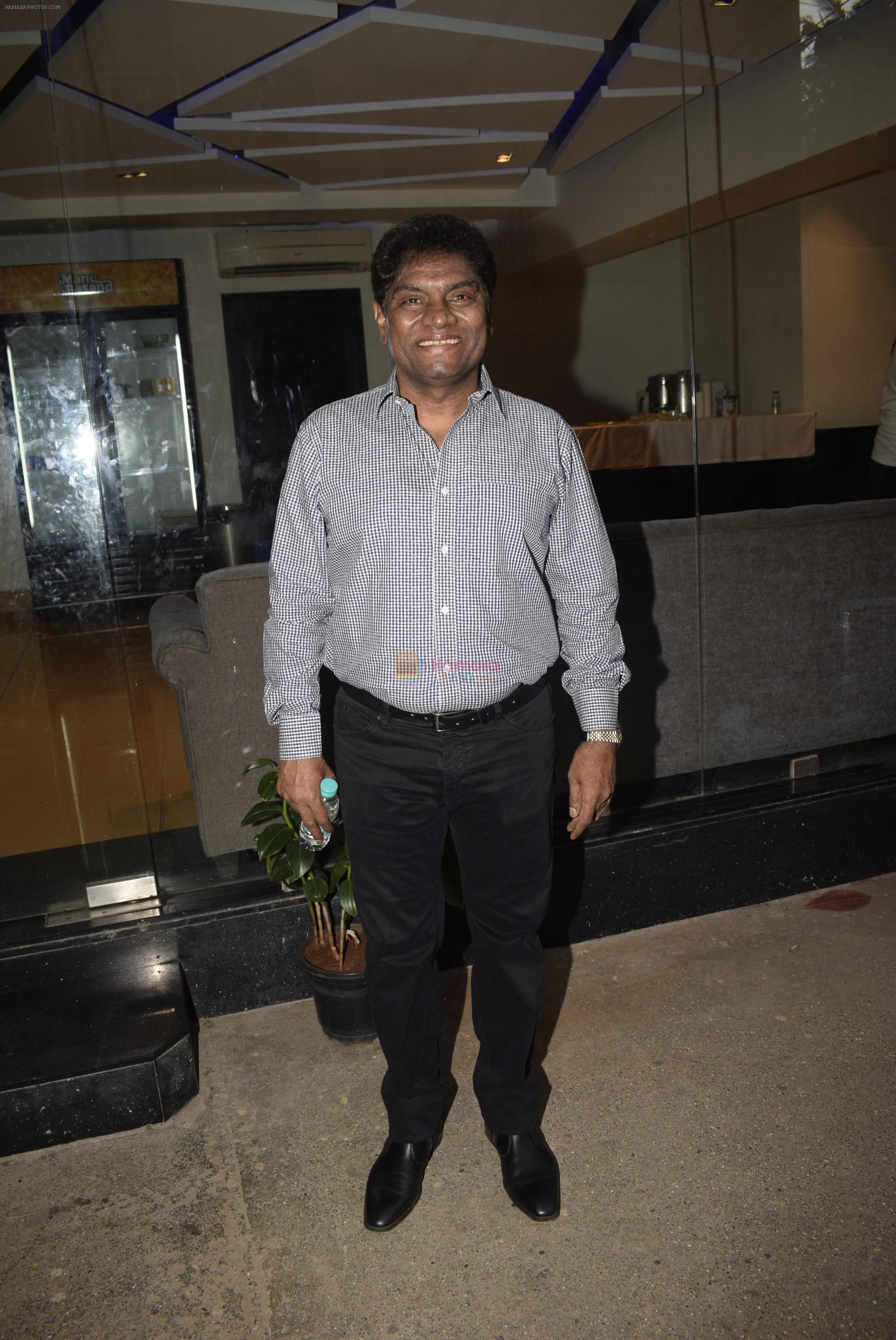 Johnny Lever at the Screening of marathi film Ashi hi Aashiqui at sunny sound juhu on 27th Feb 2019