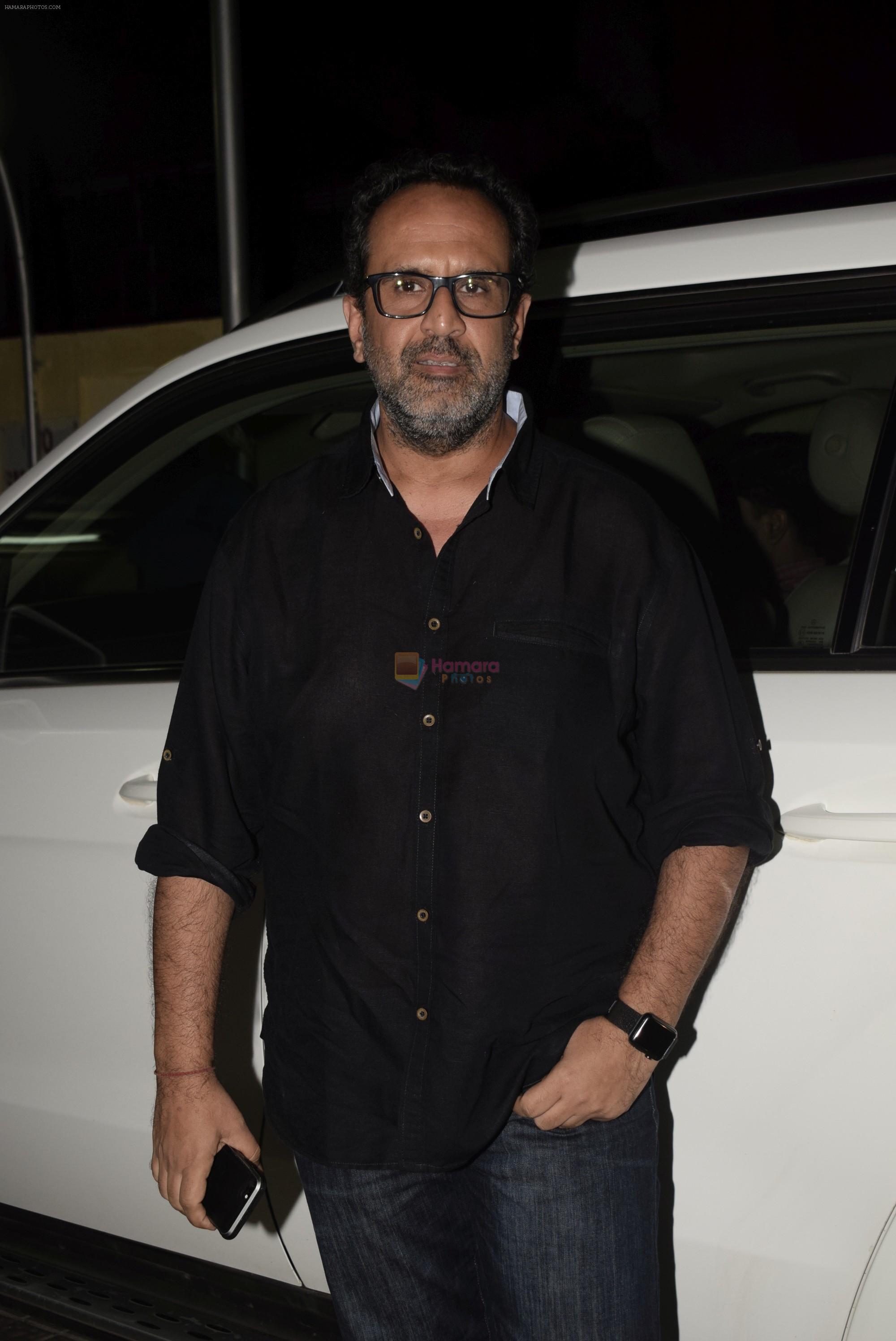 Anand L Rai at the Screening of film Sonchiriya at pvr juhu on 27th Feb 2019