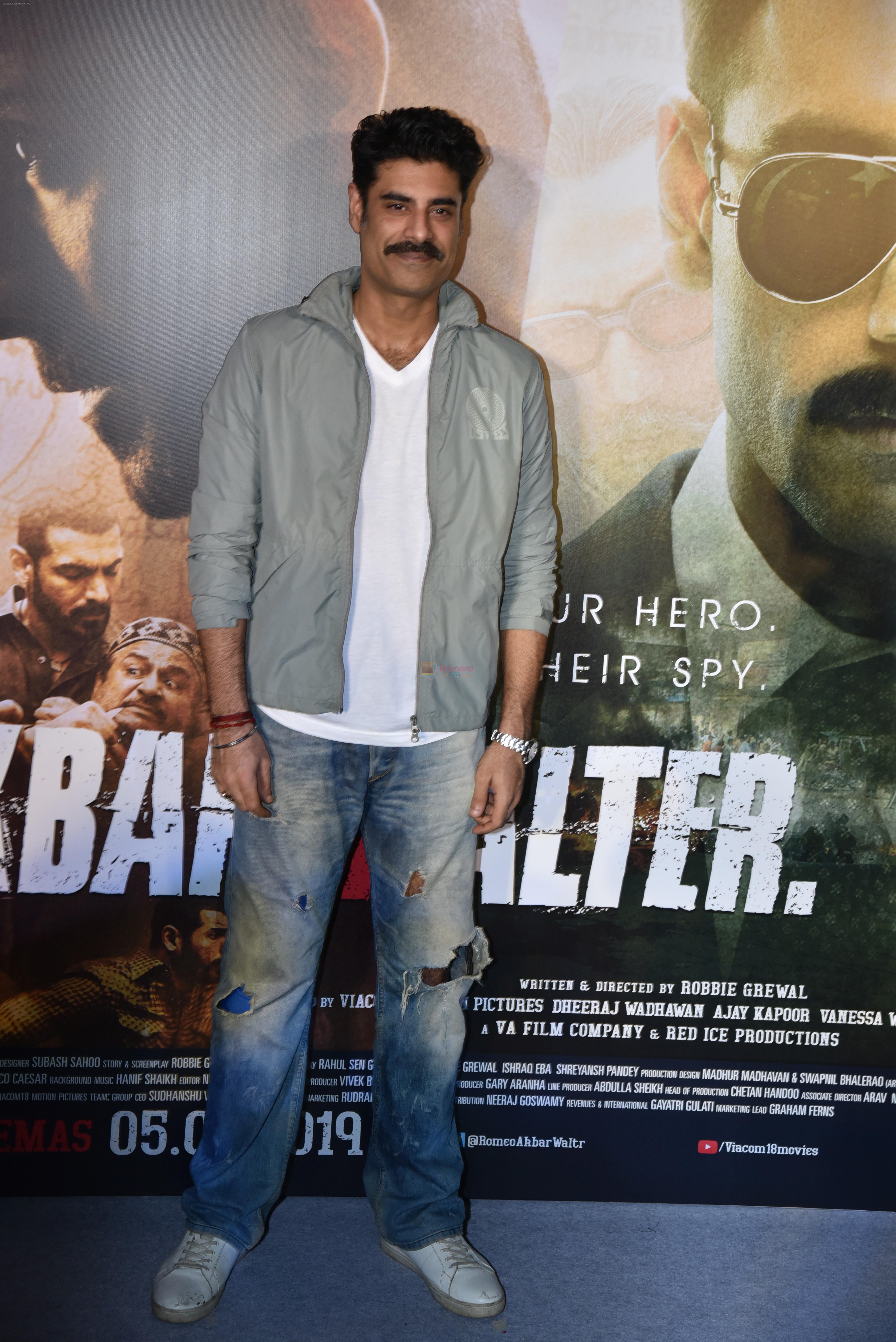 Sikander Kher at trailer launch of film Romeo Akbar Walter (Raw) on 5th March 2019