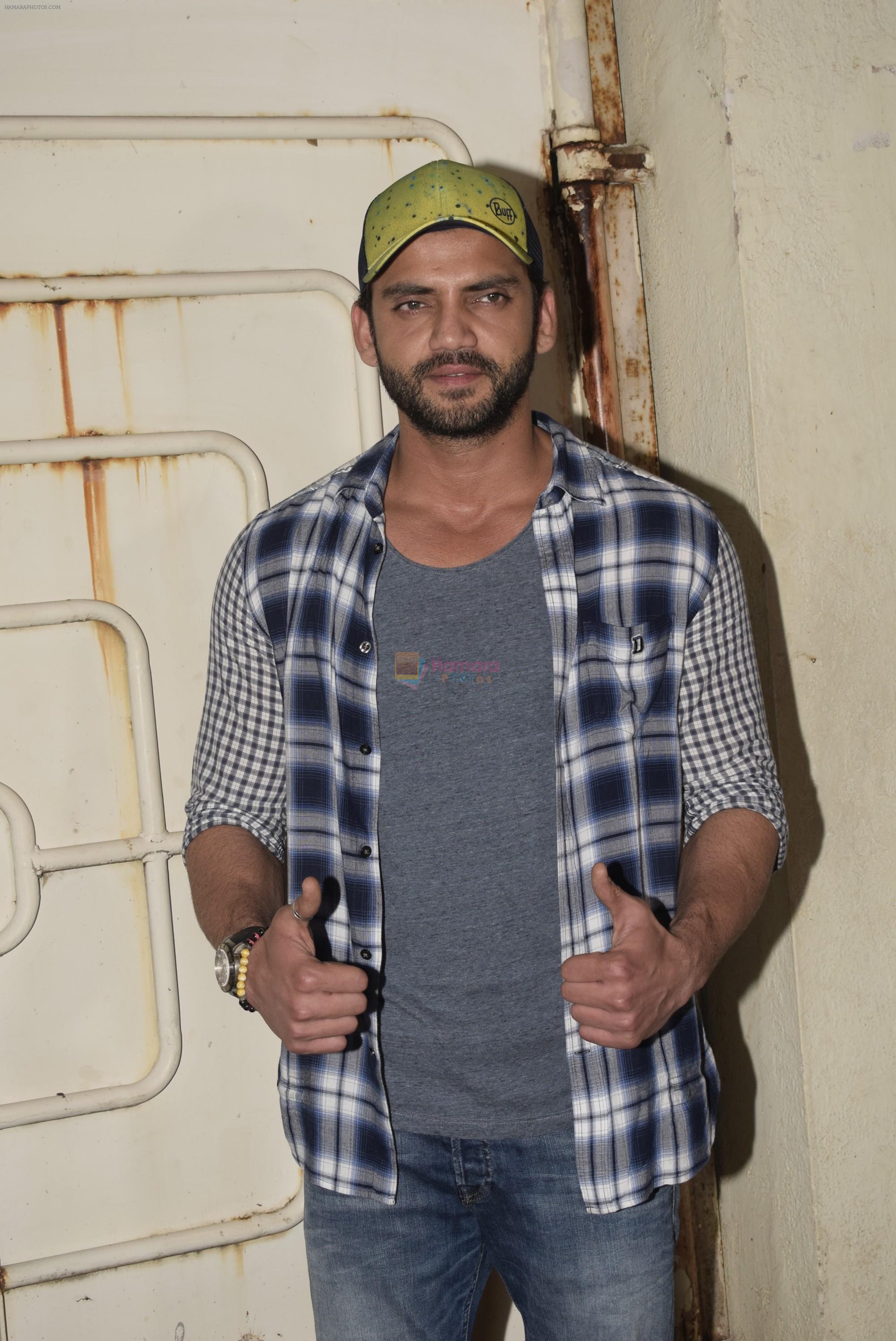 Zaheer Iqbal at the screening of film Notebook in Sunny Sound Juhu on 5th March 2019