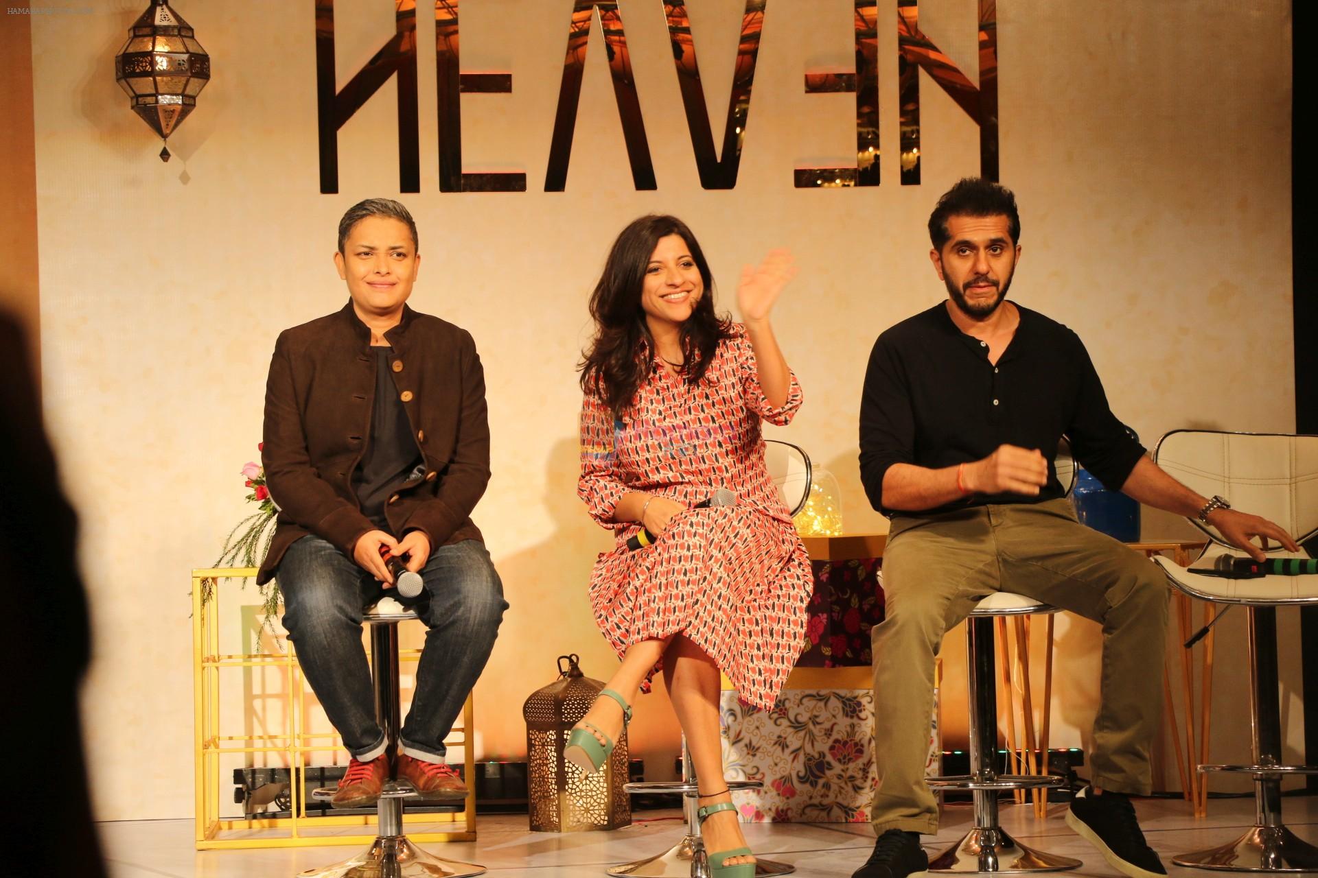 Zoya Akhtar, Ritesh Sidhwani, Reema Kagti, Alankrita Shrivastava at the Launch of Amazon webseries Made in Heaven at jw marriott on 7th March 2019