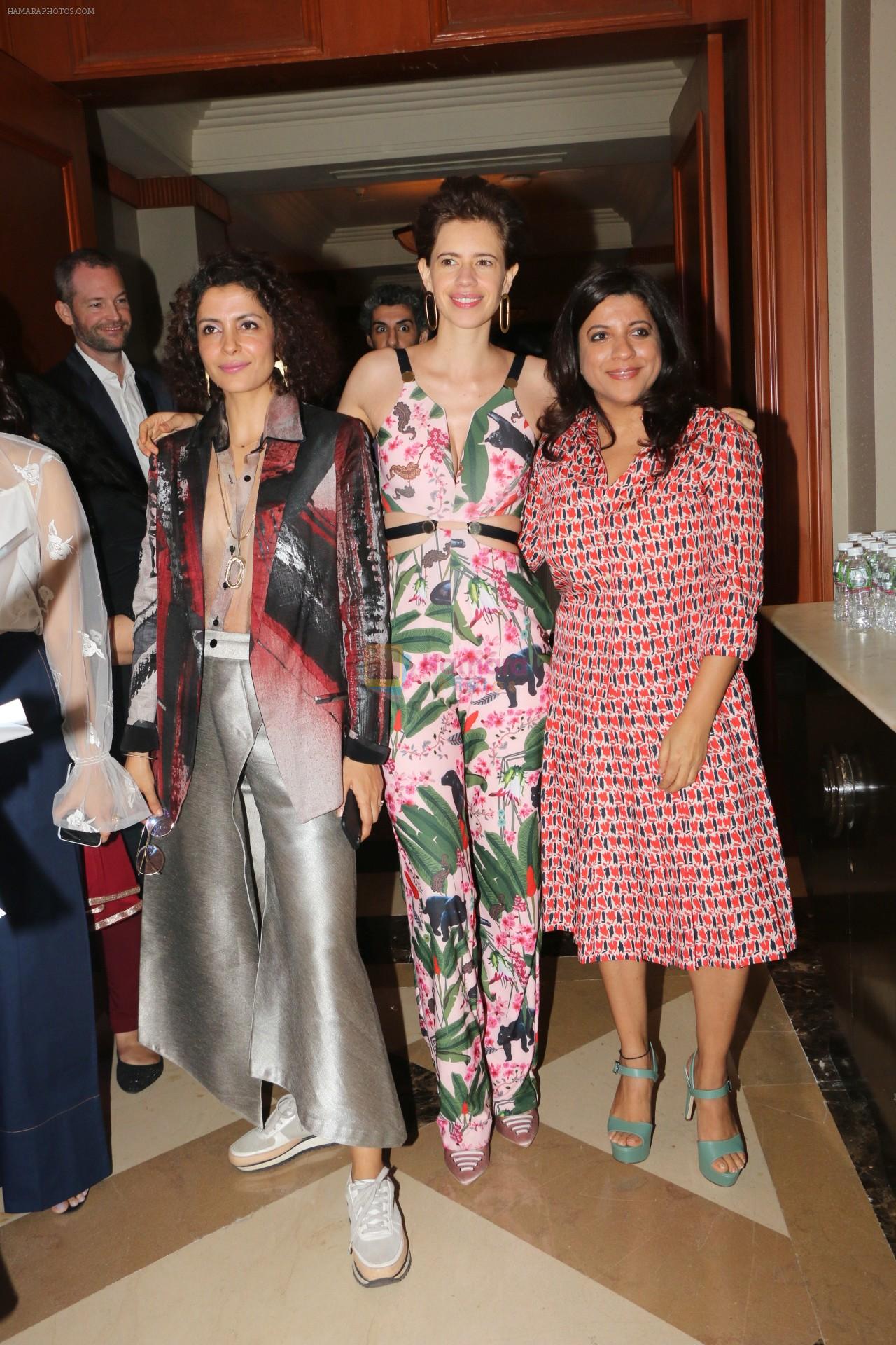 Kalki Koechlin, Zoya Akhtar at the Launch of Amazon webseries Made in Heaven at jw marriott on 7th March 2019