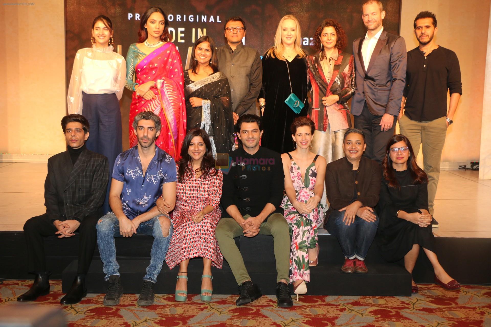 Kalki Koechlin, Zoya Akhtar, Ritesh Sidhwani, Reema Kagti, Alankrita Shrivastava, Sobhita Dhulipala, Arjun Mathur, Jim at the Launch of Amazon webseries Made in Heaven at jw marriott on 7th March 2019