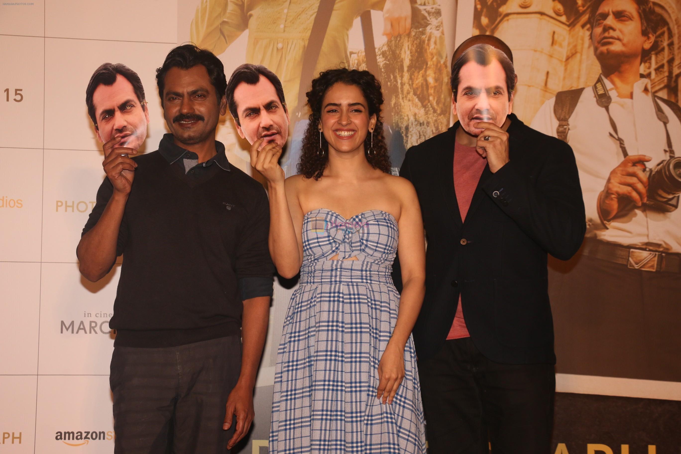 Nawazuddin Siddiqui,Sanya Malhotra at the Song Launch Of Film Photograph on 9th March 2019