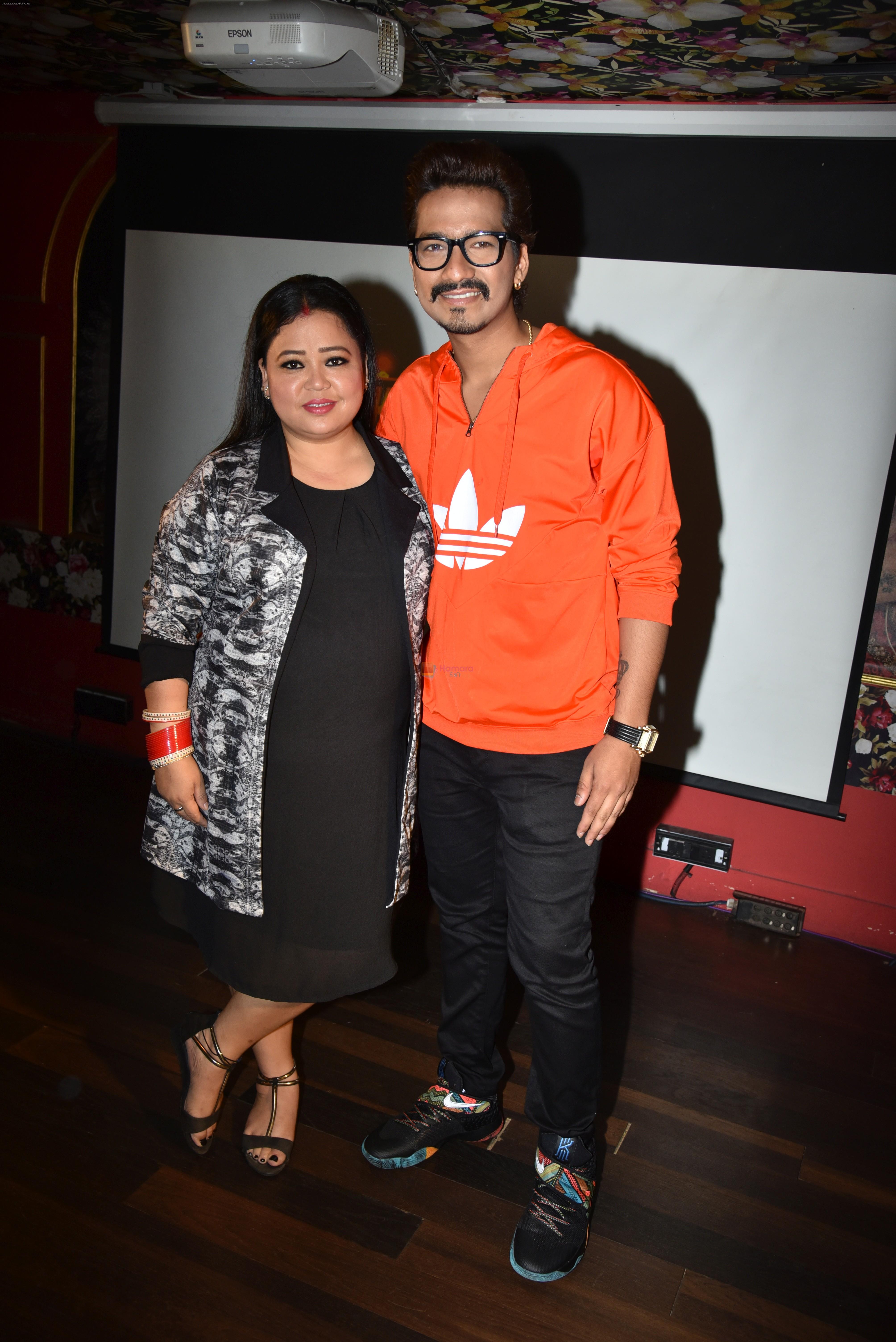 Bharti Singh, Haarsh Limbachiyaa at the lauch of new show khatra khatra khatra on 8th March 2019