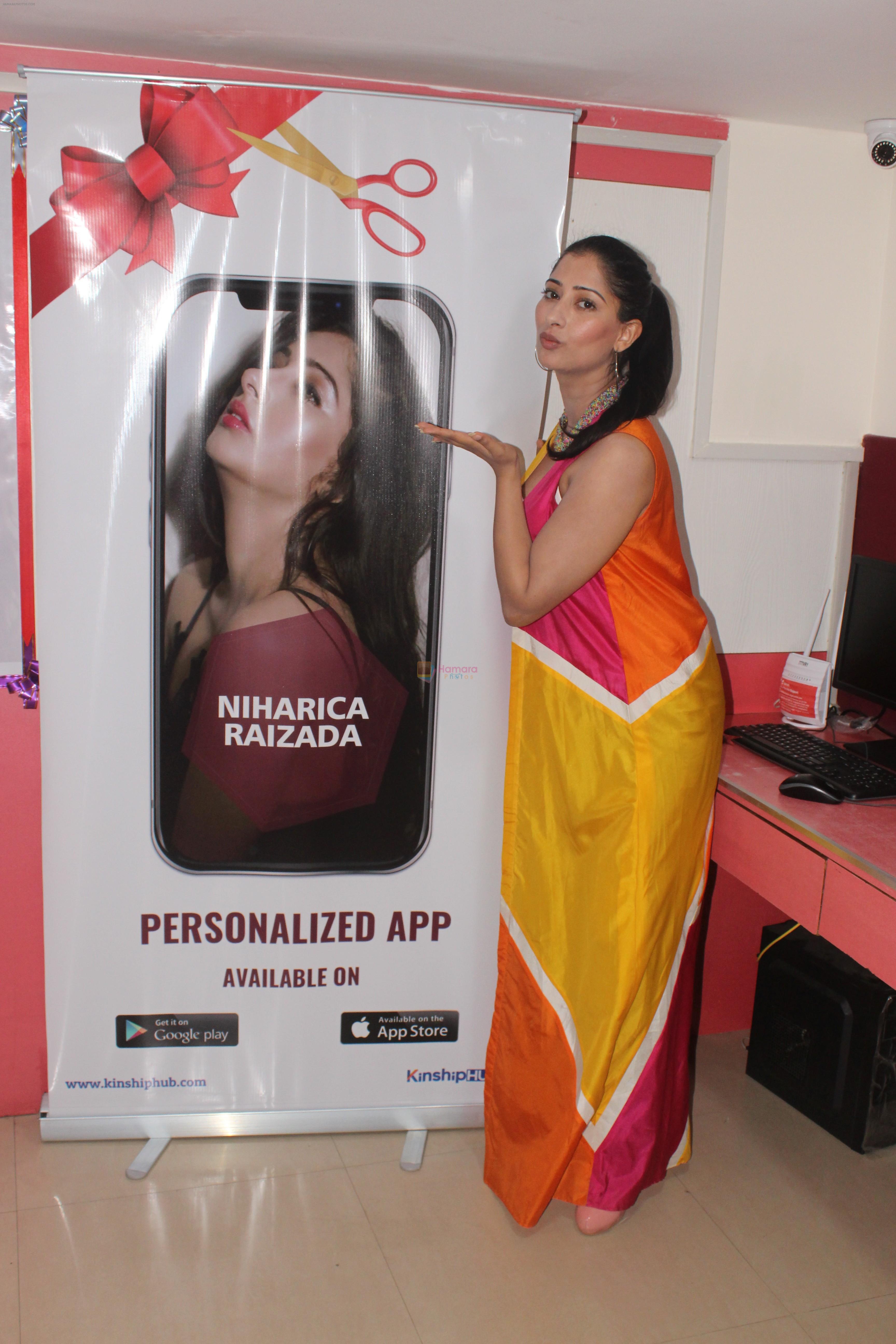 Niharica Raizada Launched Her Own Personalized App on 9th March 2019