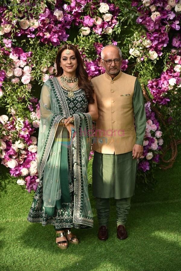 Juhi Chawla at Akash Ambani & Shloka Mehta wedding in Jio World Centre bkc on 10th March 2019