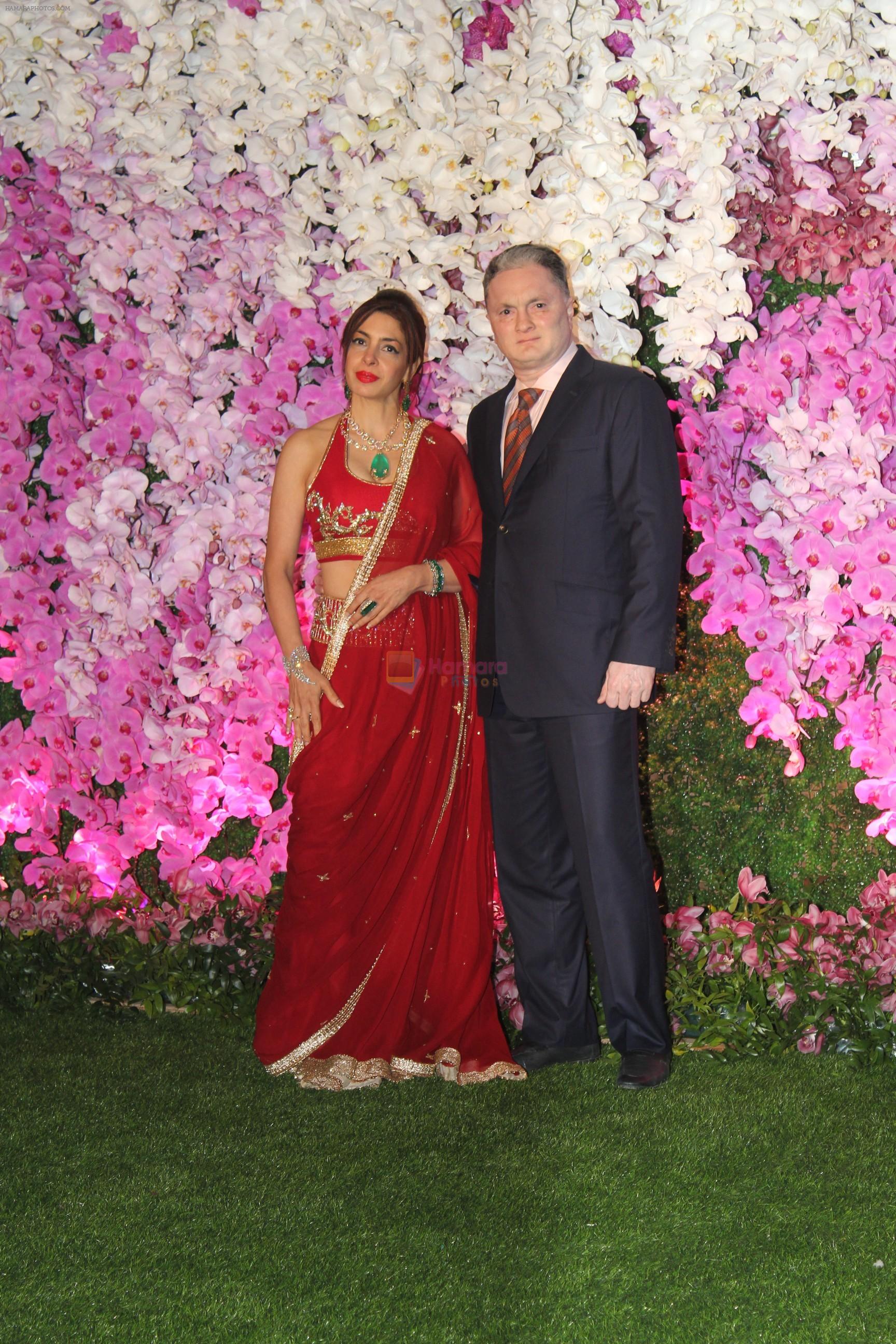 at Akash Ambani & Shloka Mehta wedding in Jio World Centre bkc on 10th March 2019