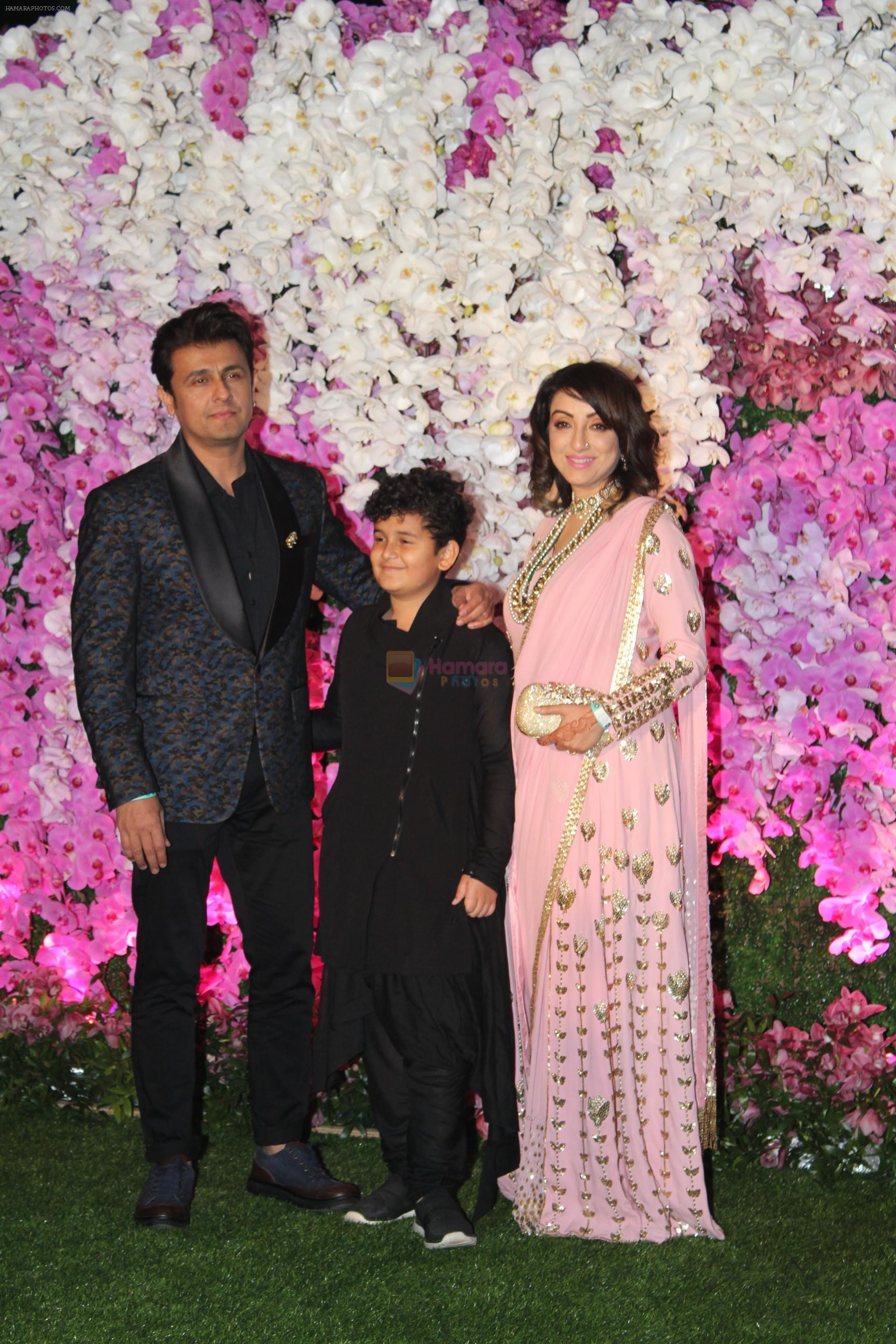 Sonu Nigam at Akash Ambani & Shloka Mehta wedding in Jio World Centre bkc on 10th March 2019