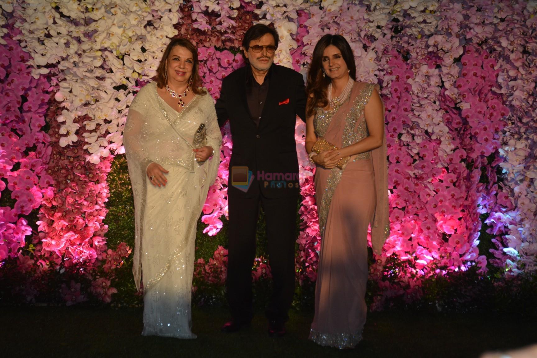 Sanjay Khan at Akash Ambani & Shloka Mehta wedding in Jio World Centre bkc on 10th March 2019