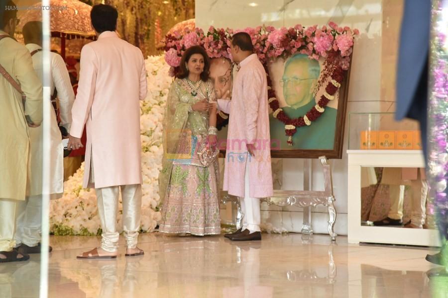 Anil Ambani at Akash Ambani & Shloka Mehta wedding in Jio World Centre bkc on 10th March 2019