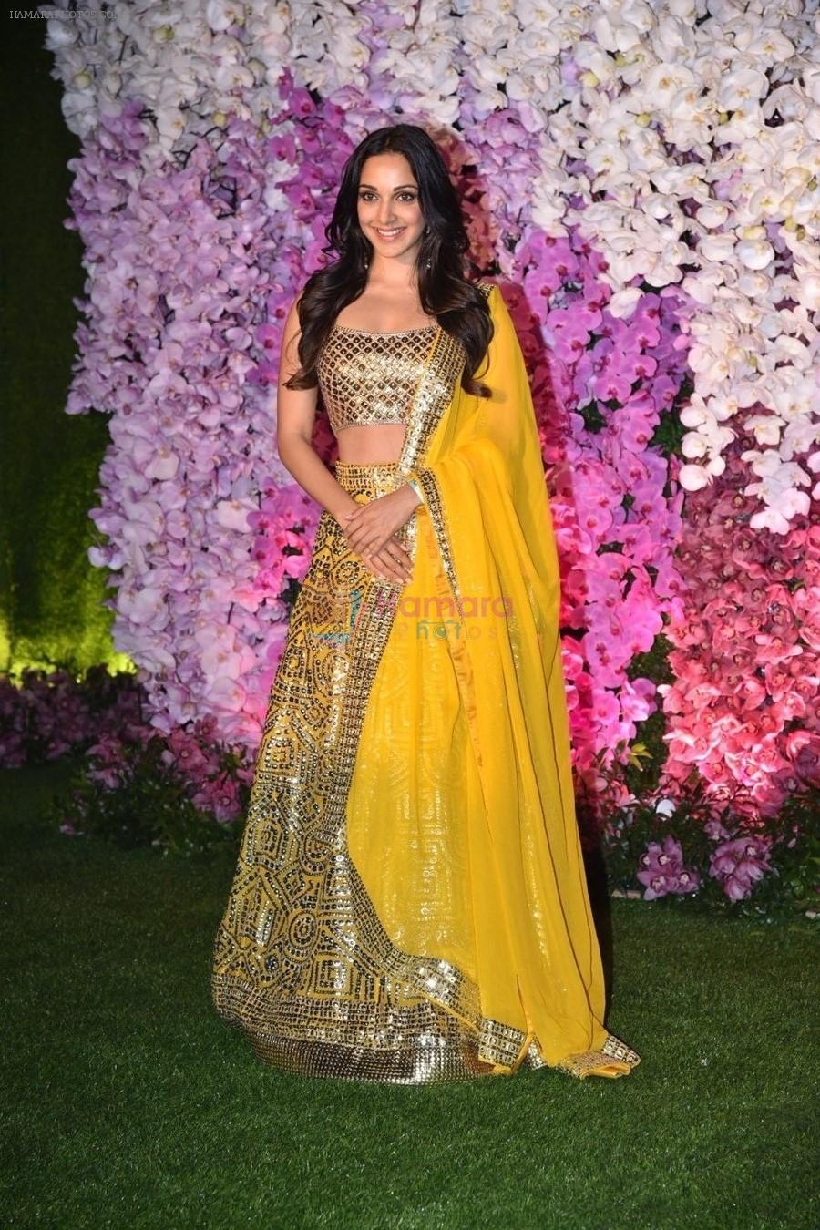 Kiara Advani at Akash Ambani & Shloka Mehta wedding in Jio World Centre bkc on 10th March 2019