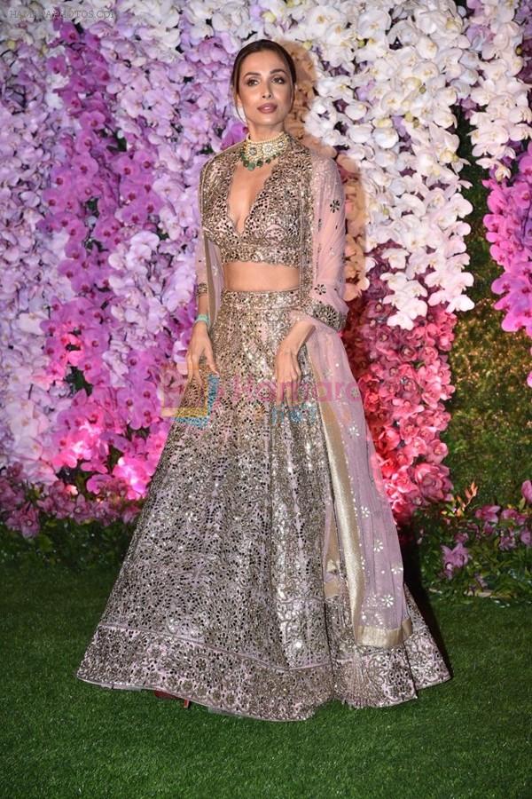 Malaika Arora at Akash Ambani & Shloka Mehta wedding in Jio World Centre bkc on 10th March 2019