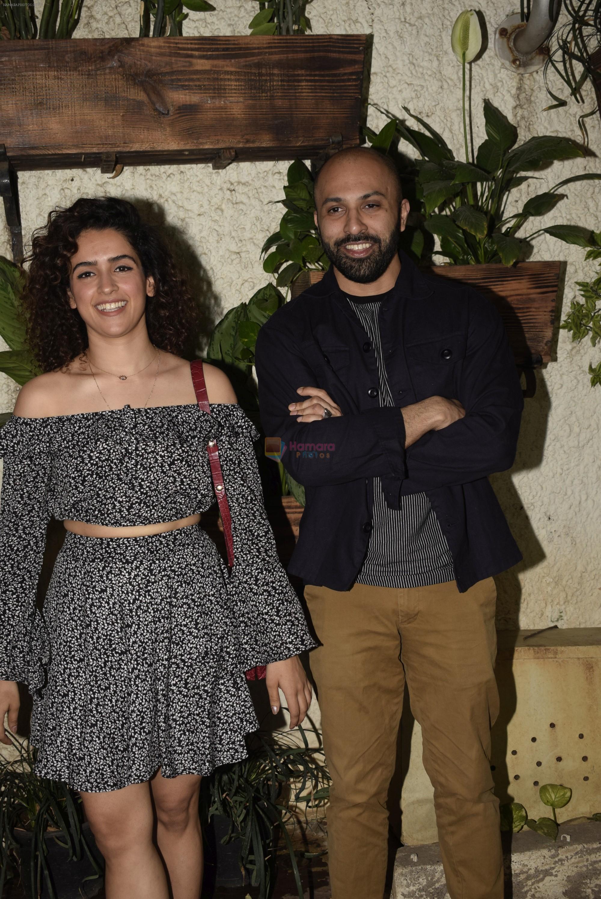 Sanya Malhotra, Ritesh Batra at the Screening of film Photograph in sunny sound juhu on 11th March 2019