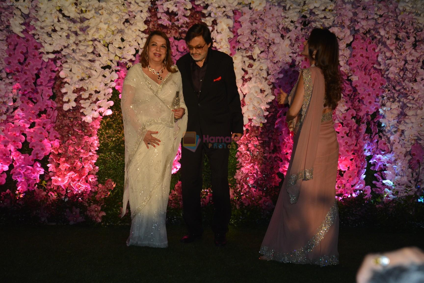 Sanjay Khan at Akash Ambani & Shloka Mehta wedding in Jio World Centre bkc on 10th March 2019