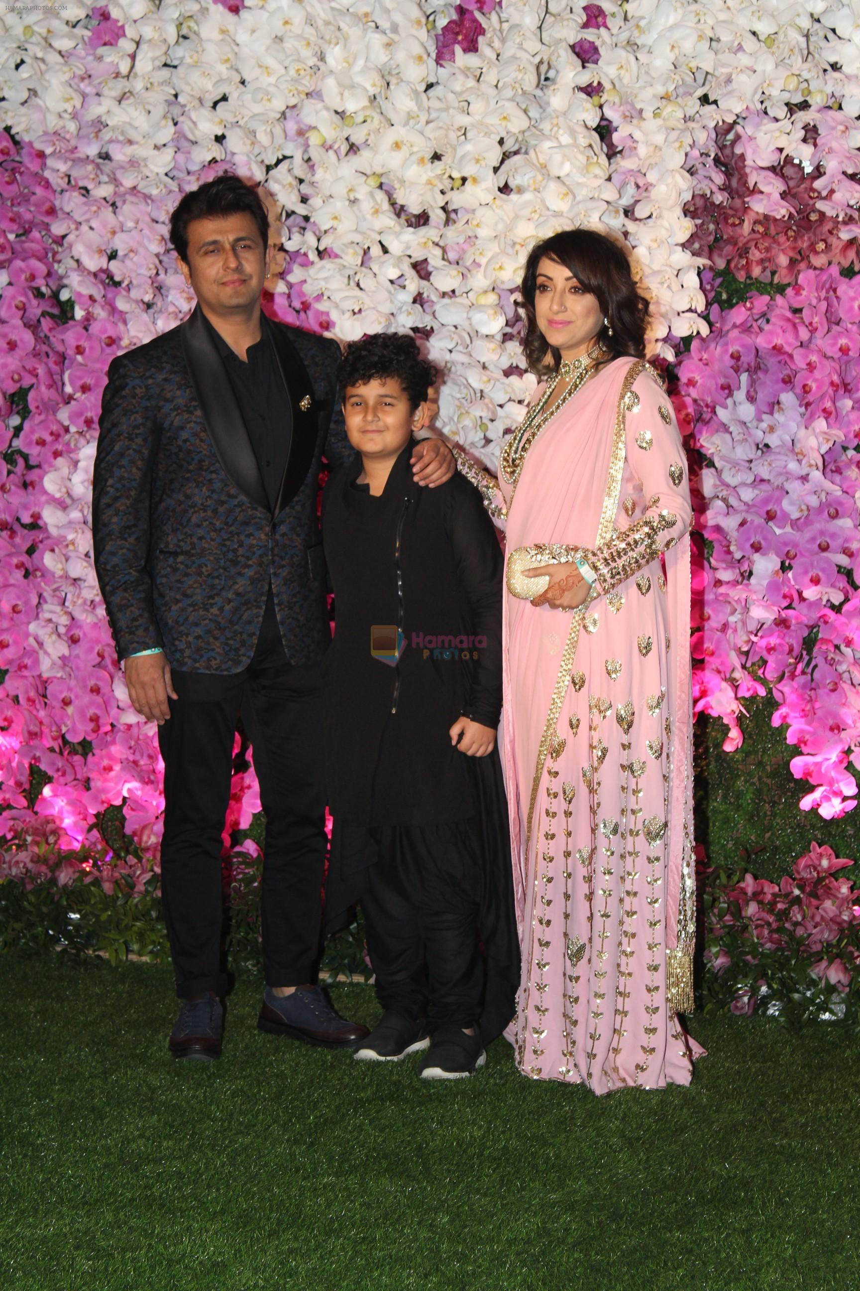 Sonu Nigam at Akash Ambani & Shloka Mehta wedding in Jio World Centre bkc on 10th March 2019