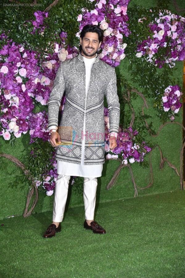 Sidharth Malhotra at Akash Ambani & Shloka Mehta wedding in Jio World Centre bkc on 10th March 2019