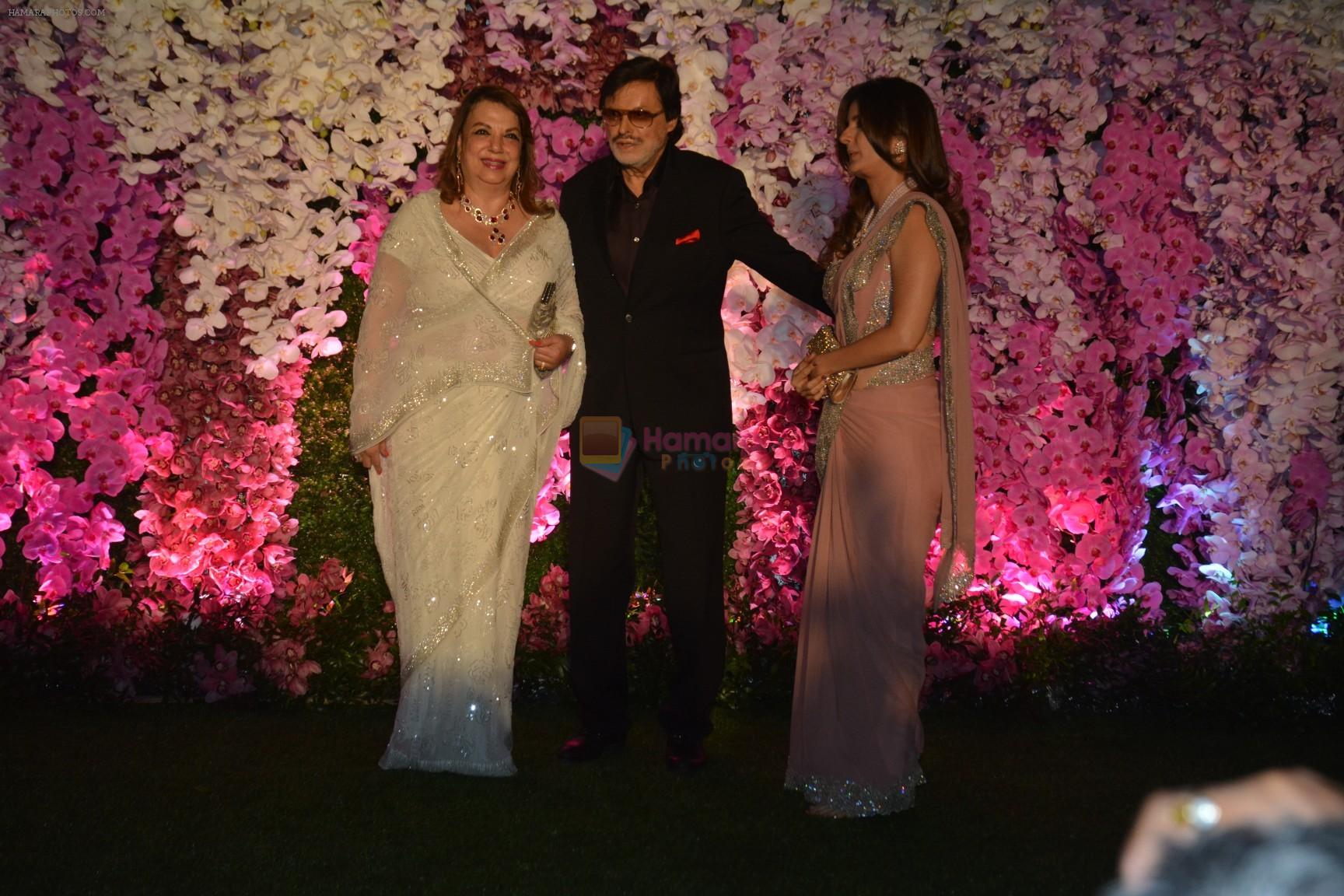 Sanjay Khan at Akash Ambani & Shloka Mehta wedding in Jio World Centre bkc on 10th March 2019