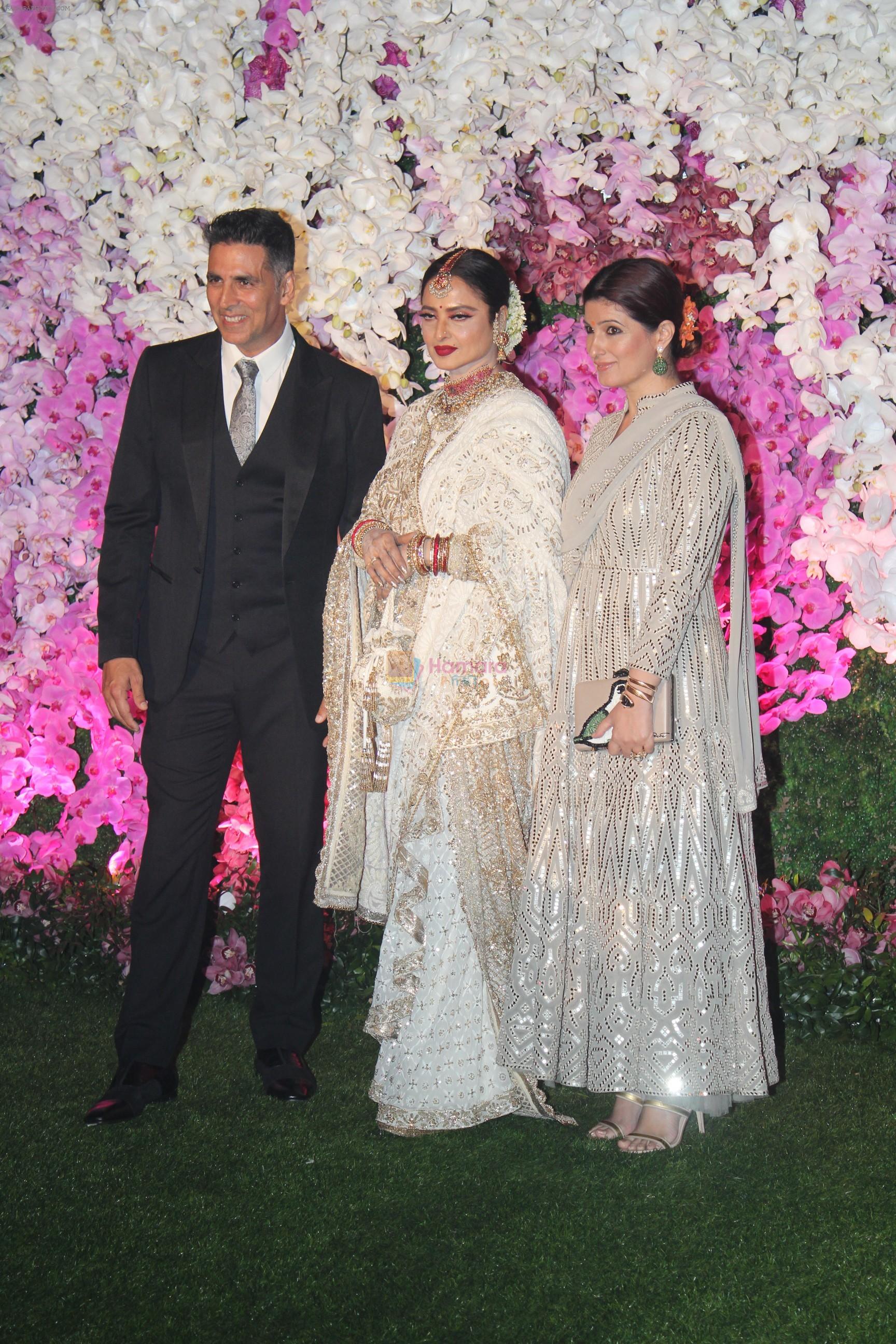 Akshay Kumar  at Akash Ambani & Shloka Mehta wedding in Jio World Centre bkc on 10th March 2019