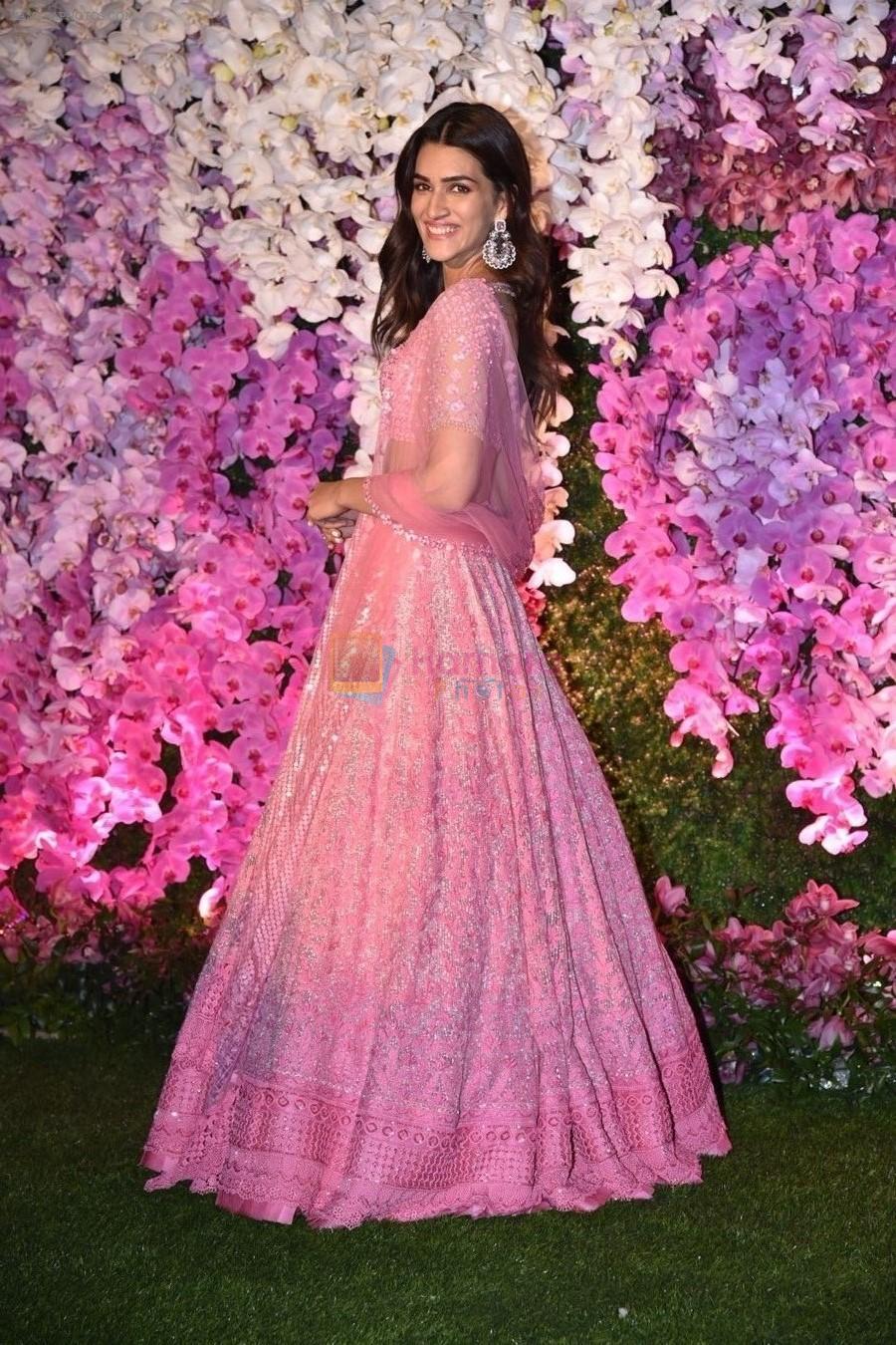 Kriti Sanon at Akash Ambani & Shloka Mehta wedding in Jio World Centre bkc on 10th March 2019