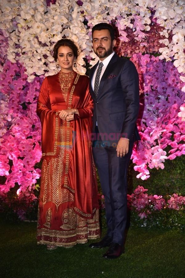 Dia Mirza at Akash Ambani & Shloka Mehta wedding in Jio World Centre bkc on 10th March 2019