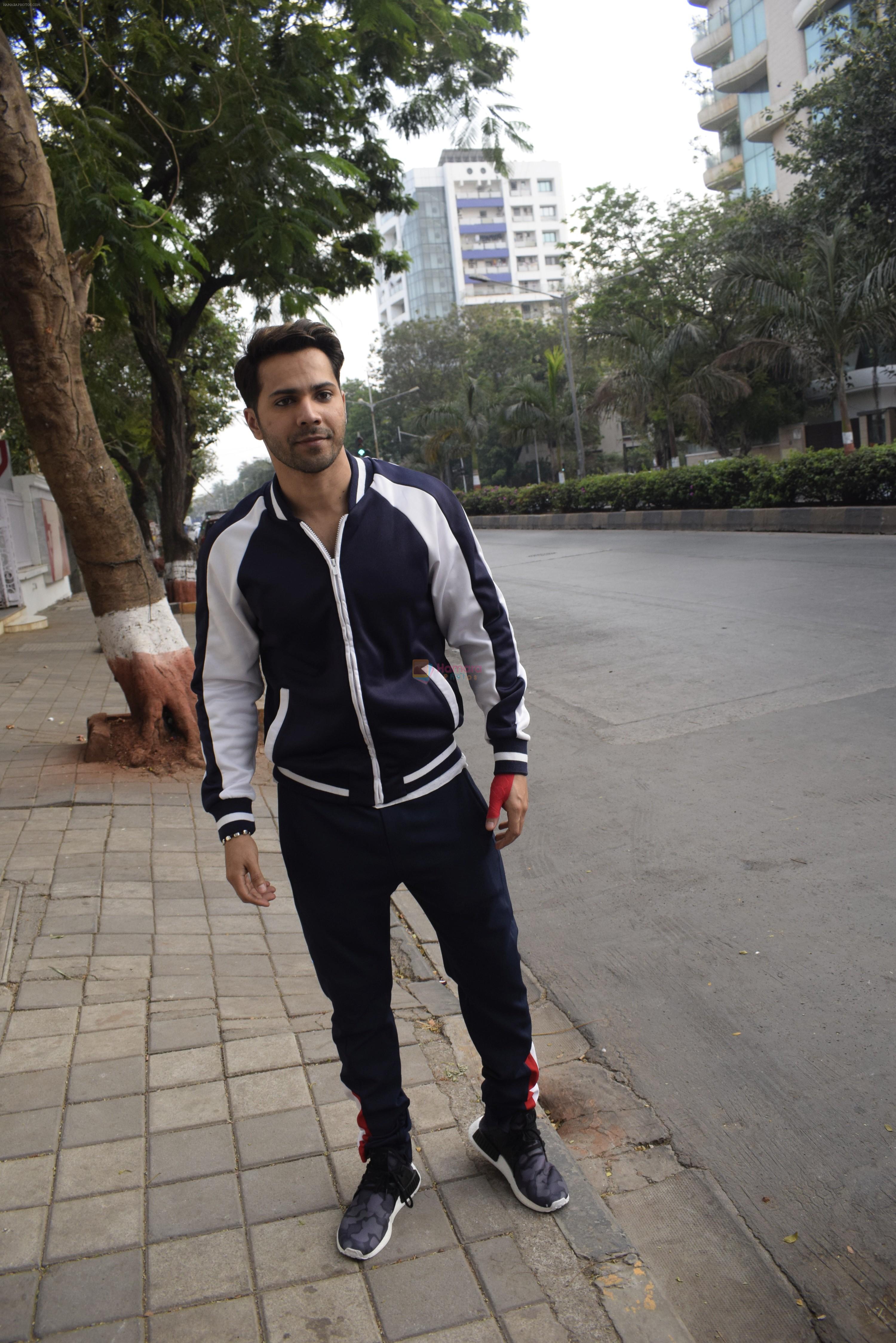 Varun Dhawan spotted at juhu on 12th March 2019