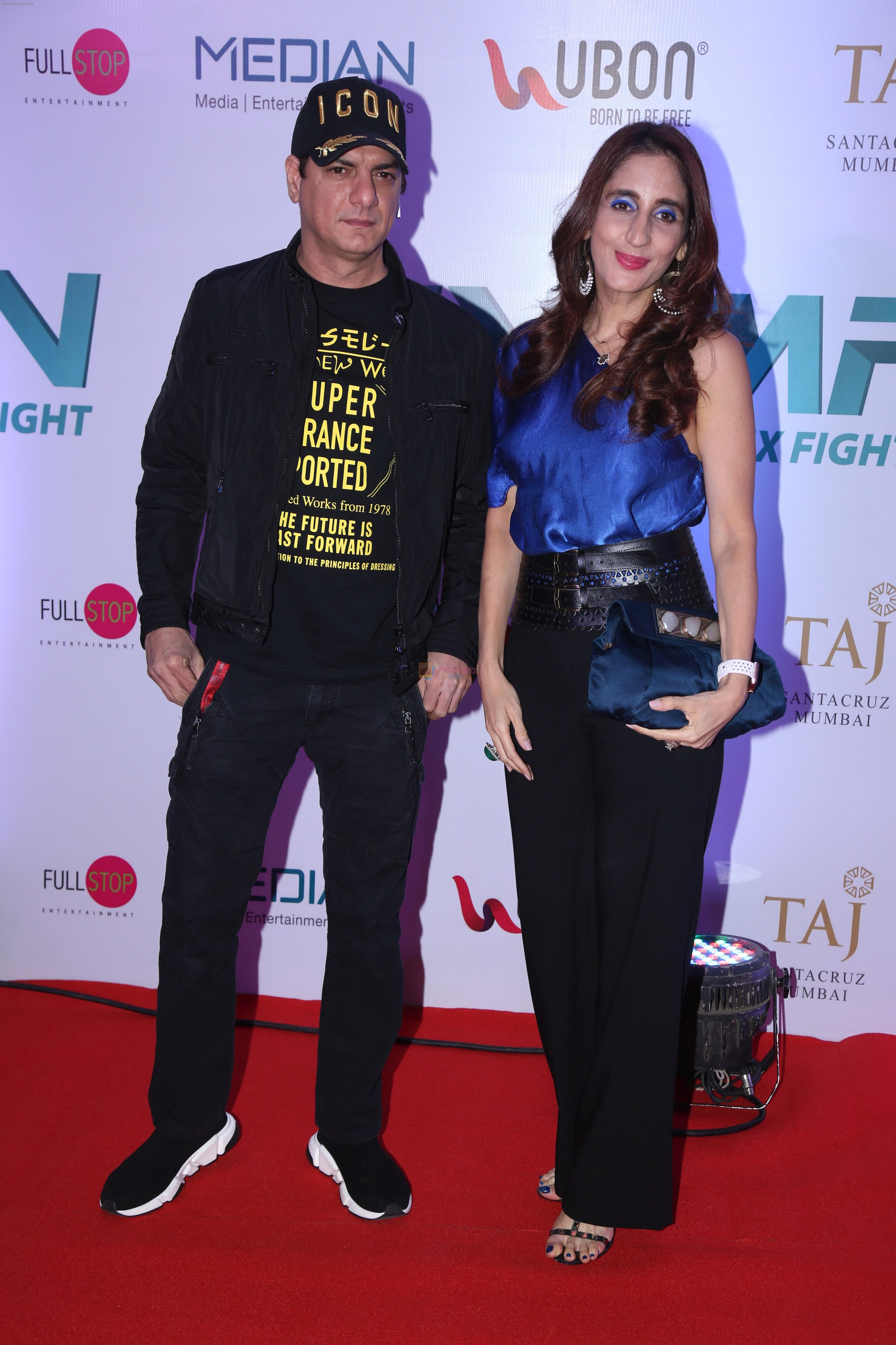 at the Launch of Matrix Fight Night by Tiger & Krishna Shroff at NSCI worli on 12th March 2019