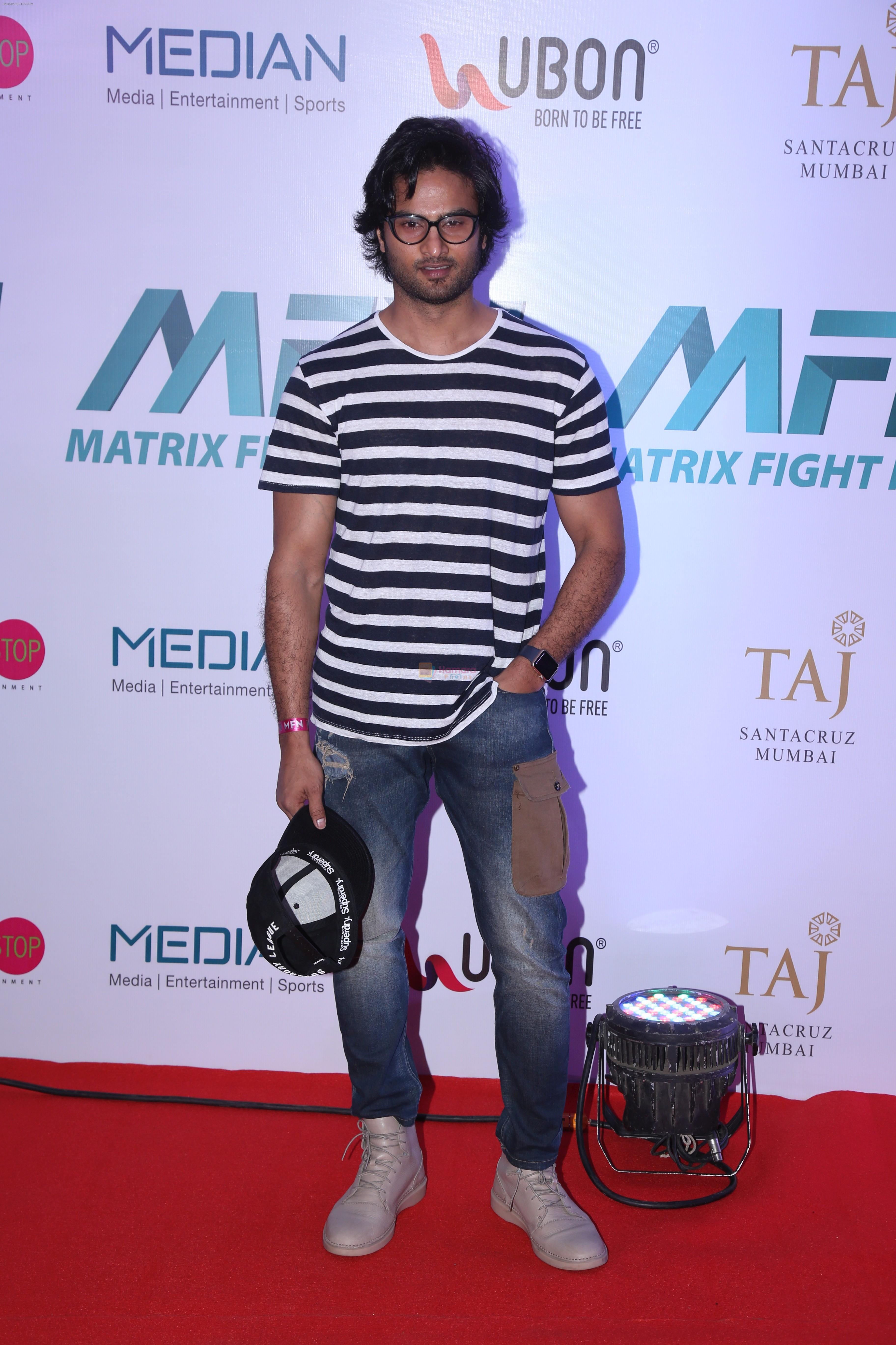 at the Launch of Matrix Fight Night by Tiger & Krishna Shroff at NSCI worli on 12th March 2019