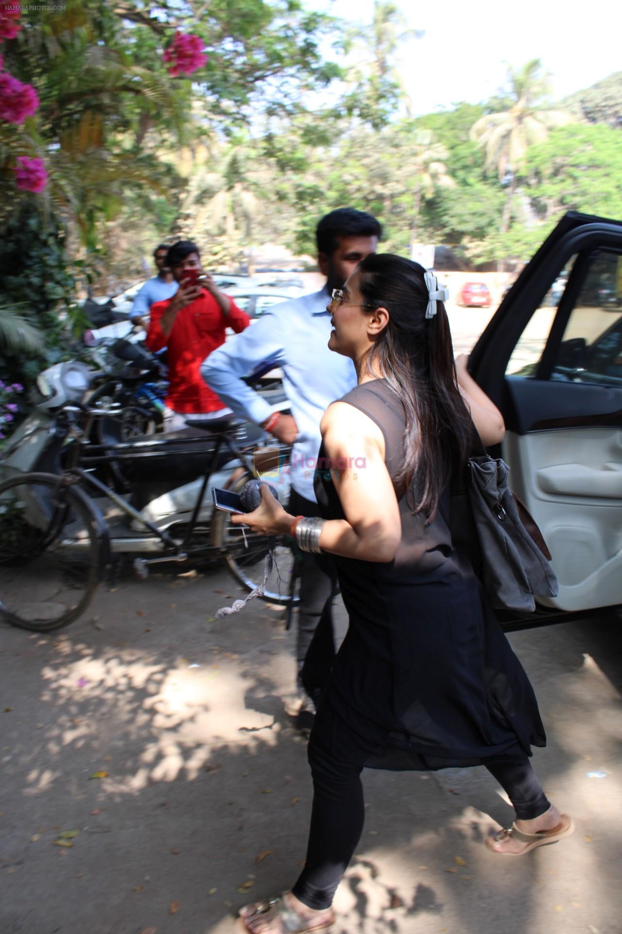 Kajol spotted at versova on 13th March 2019