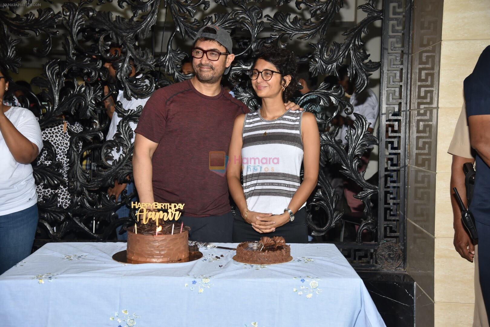 Aamir khan birthday celebration at his house on 14th March 2019