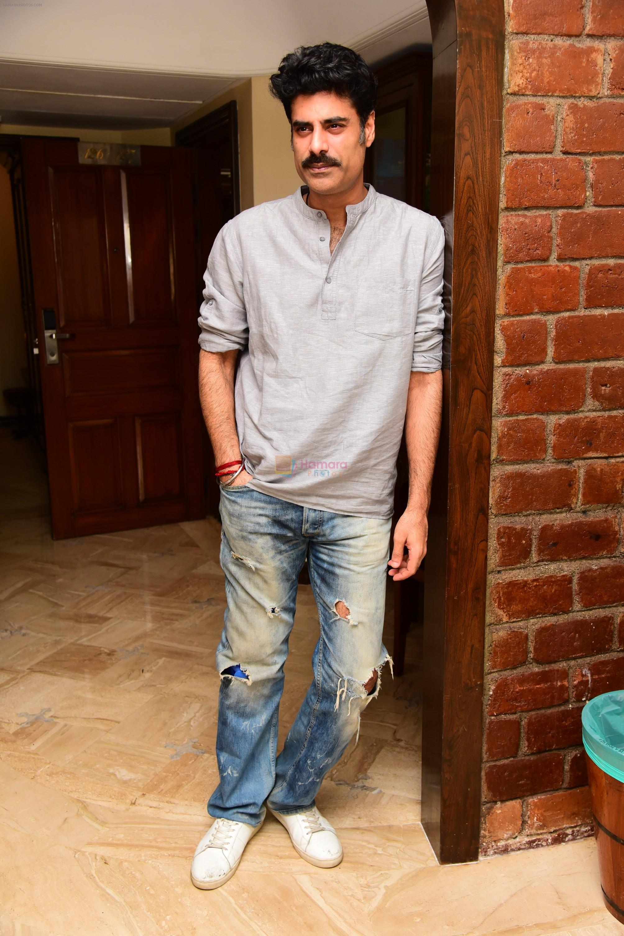 Sikander Kher during the promotions of film Raw at Sun n Sand in juhu on 18th March 2019