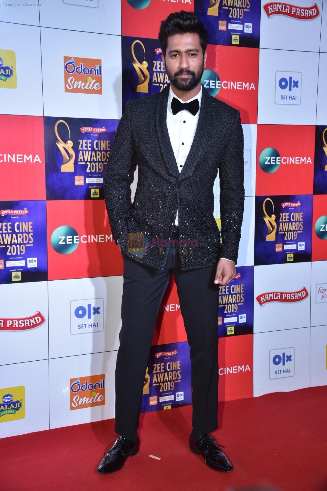 Vicky Kaushal at Zee cine awards red carpet on 19th March 2019