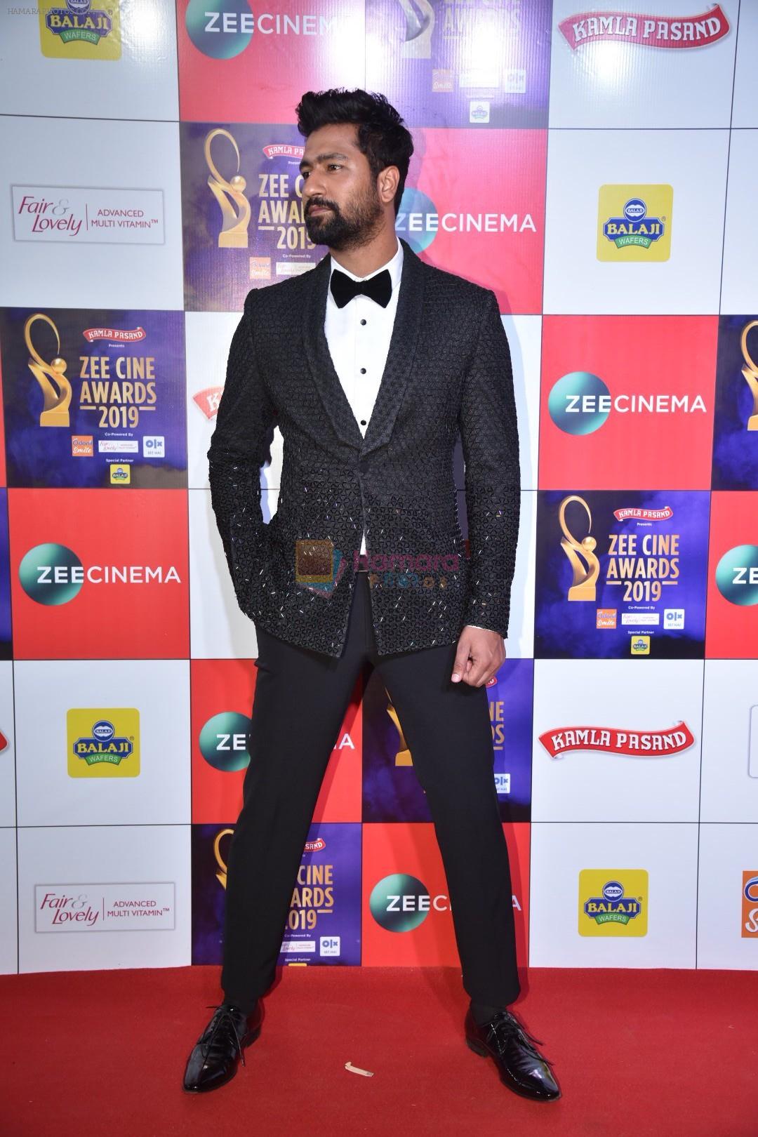 Vicky Kaushal at Zee cine awards red carpet on 19th March 2019