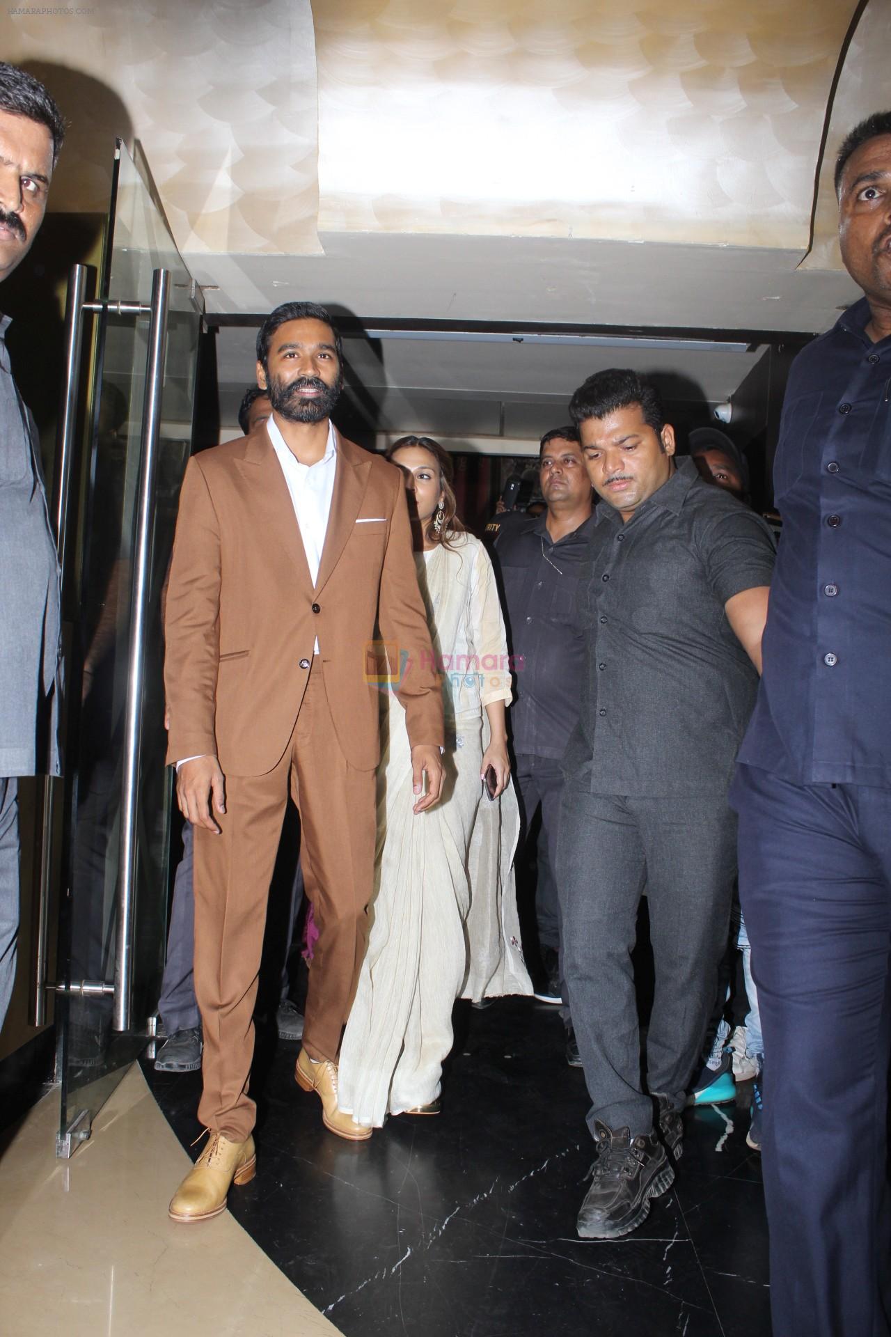 Dhanush At Grand Entry For Trailer Launch Of Film The Extraordinary Journey Of The Fakir on 3rd June 2019