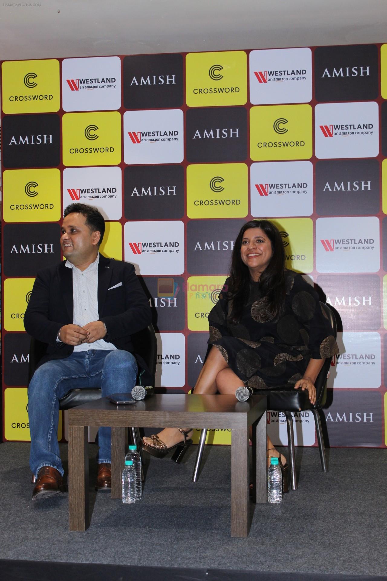 Zoya Akhtar Unveil The Book Of Author Amish Tripathi Raavan Enemy Of Aryavarta on 3rd June 2019