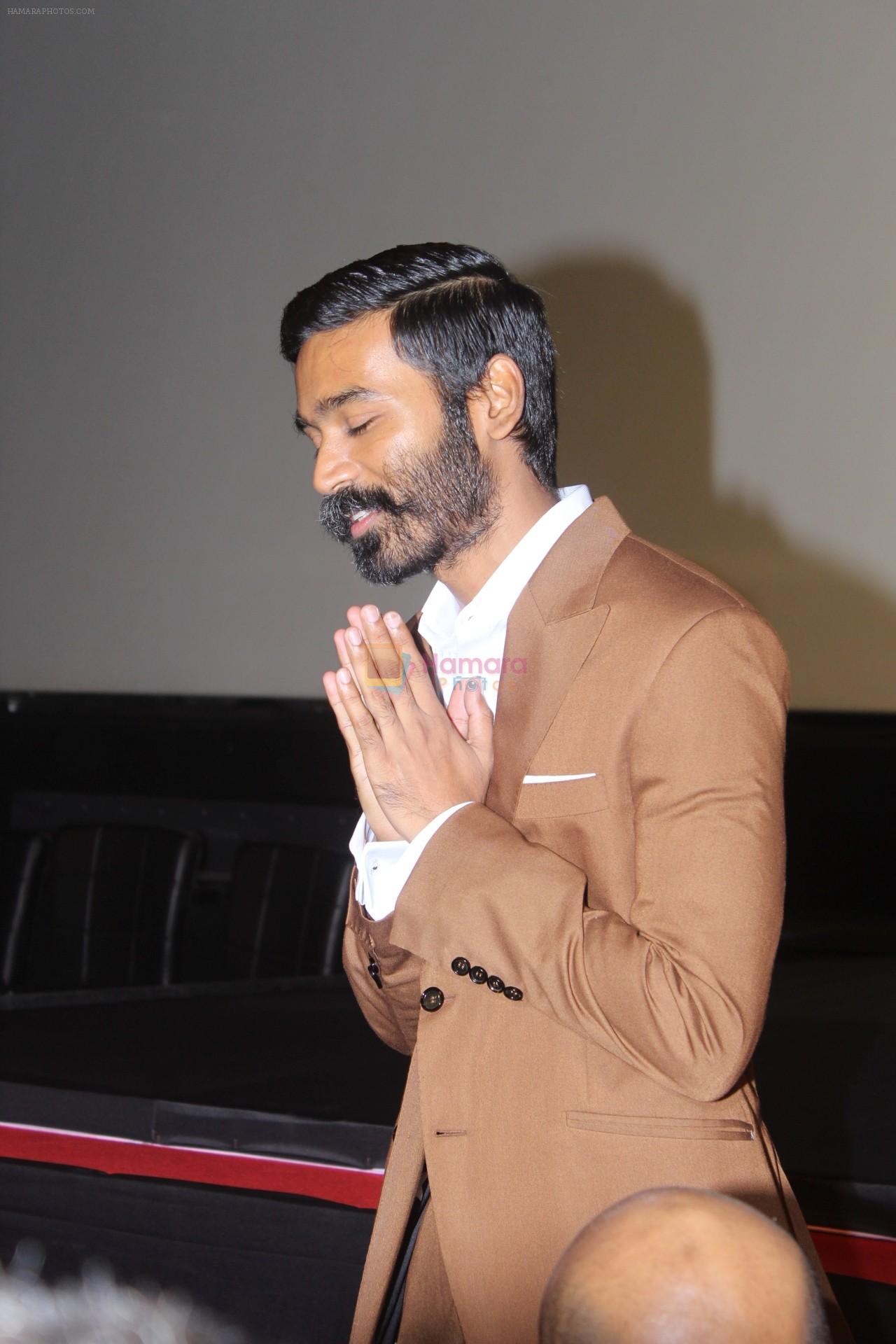 Dhanush At Grand Entry For Trailer Launch Of Film The Extraordinary Journey Of The Fakir on 3rd June 2019