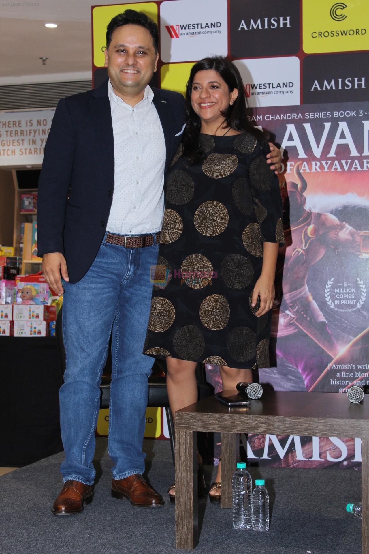 Zoya Akhtar Unveil The Book Of Author Amish Tripathi Raavan Enemy Of Aryavarta on 3rd June 2019