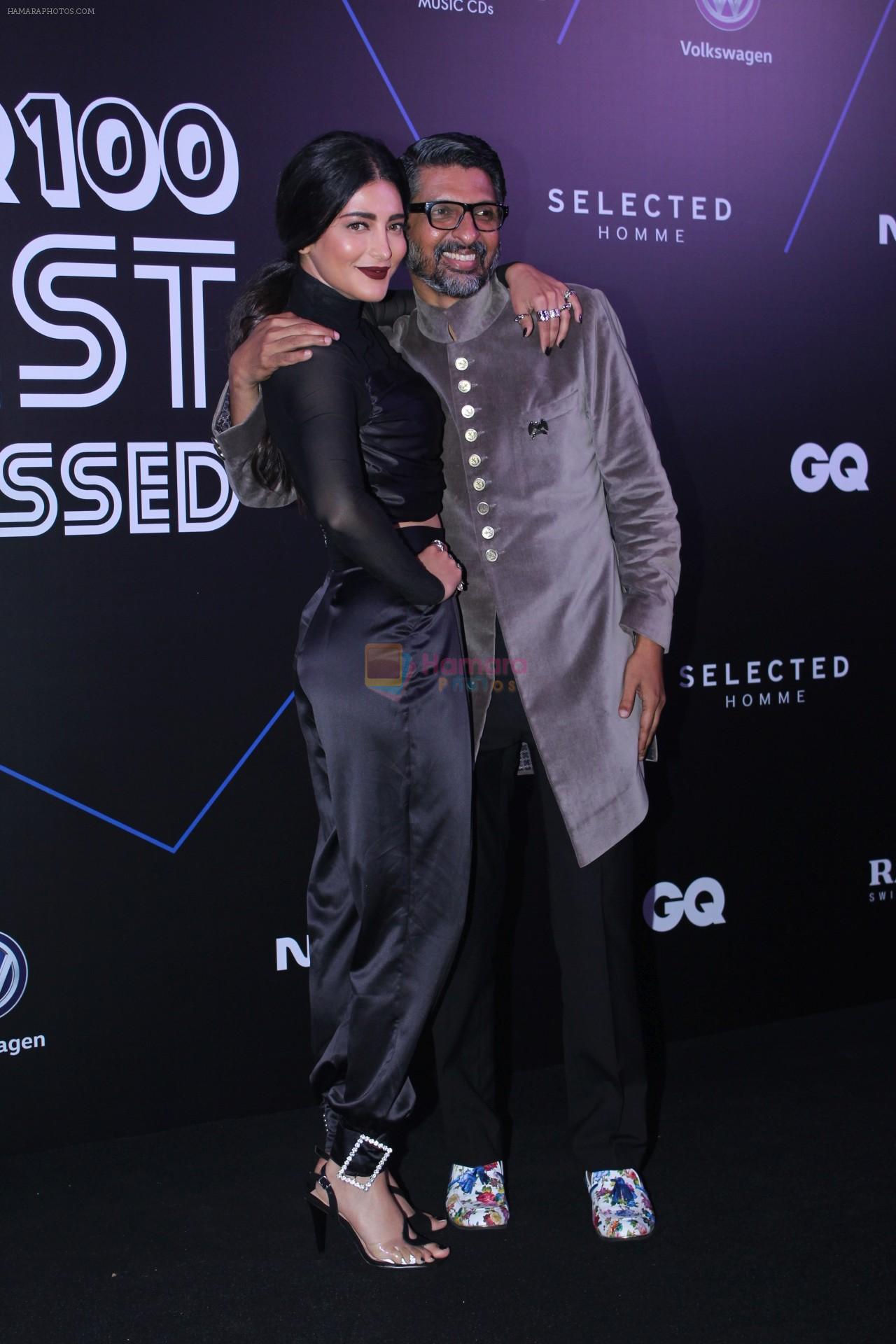 Shruti Haasan at GQ 100 Best Dressed Awards 2019 on 2nd June 2019