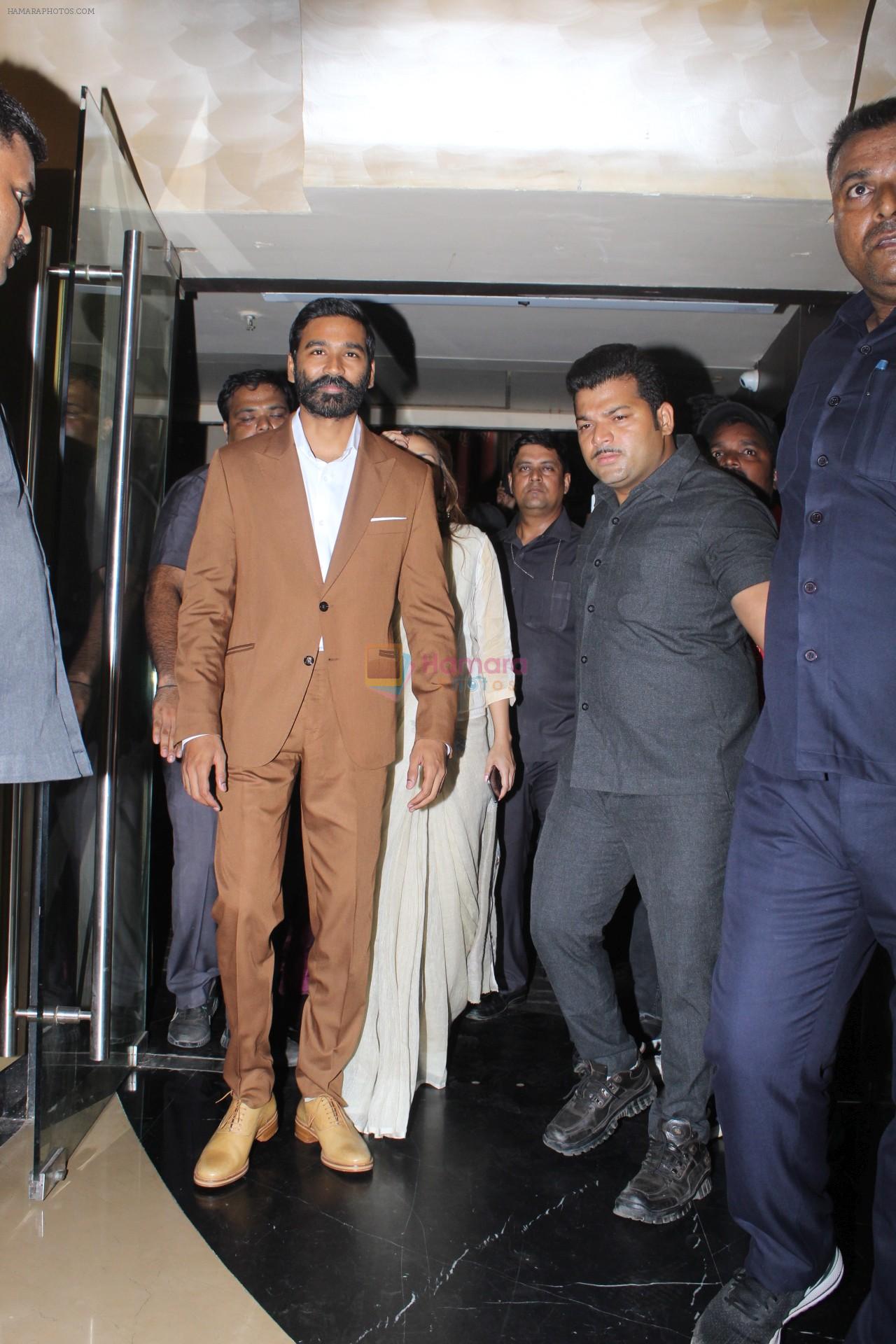 Dhanush At Grand Entry For Trailer Launch Of Film The Extraordinary Journey Of The Fakir on 3rd June 2019