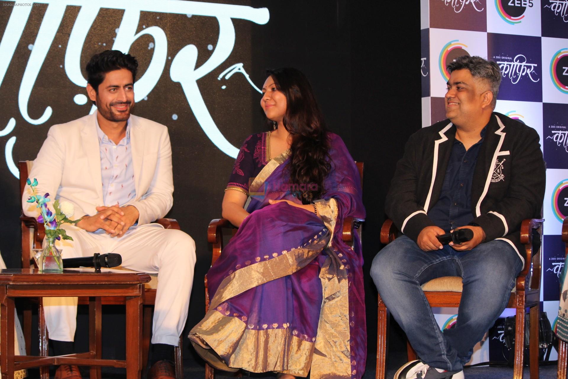 Dia Mirza, Mohit Raina at the Press Conference of ZEE5 Original KAAFIR on 6th June 2019