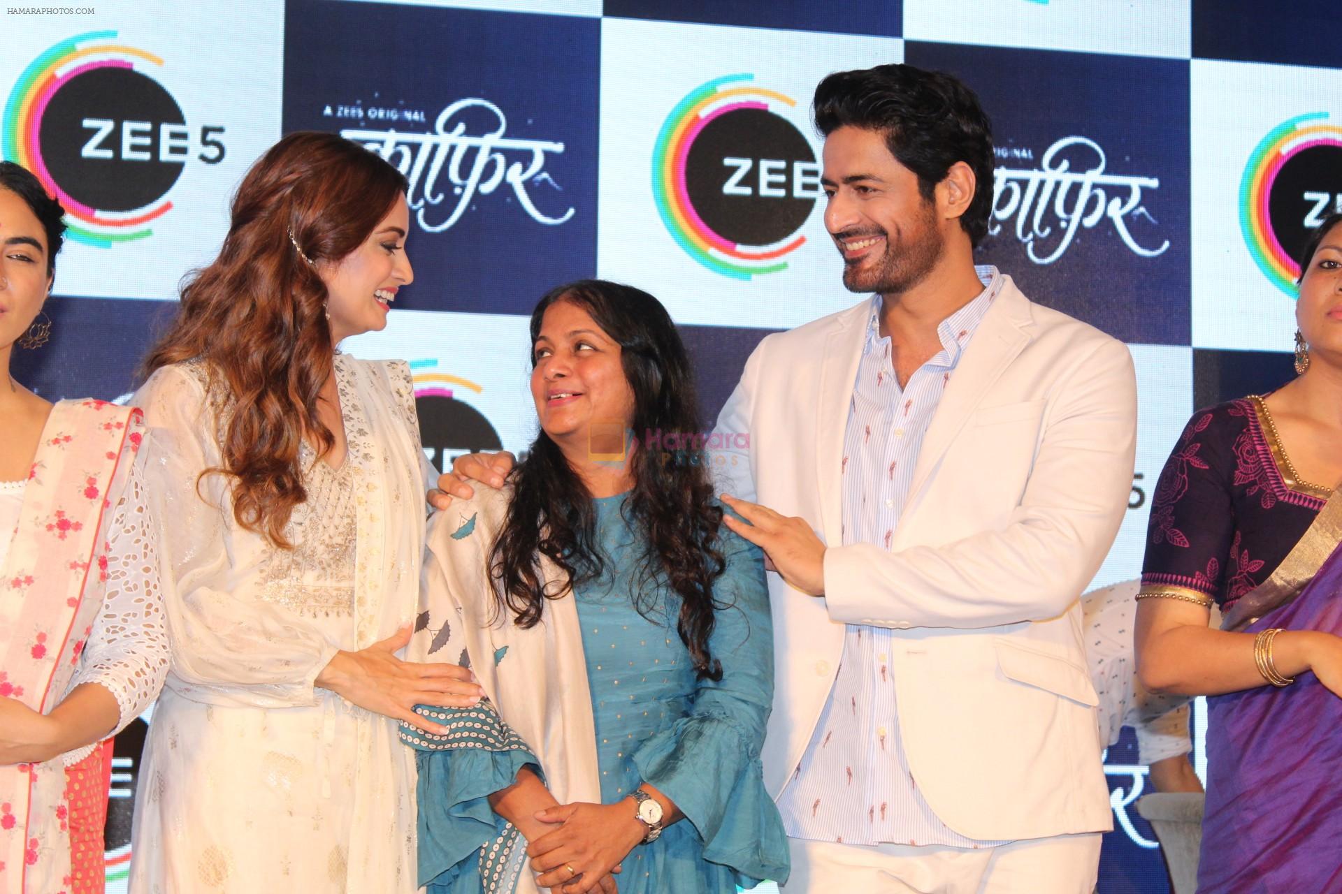 Dia Mirza, Mohit Raina at the Press Conference of ZEE5 Original KAAFIR on 6th June 2019