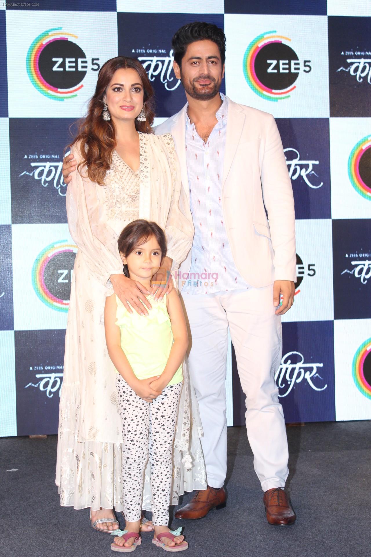 Dia Mirza, Mohit Raina at the Press Conference of ZEE5 Original KAAFIR on 6th June 2019