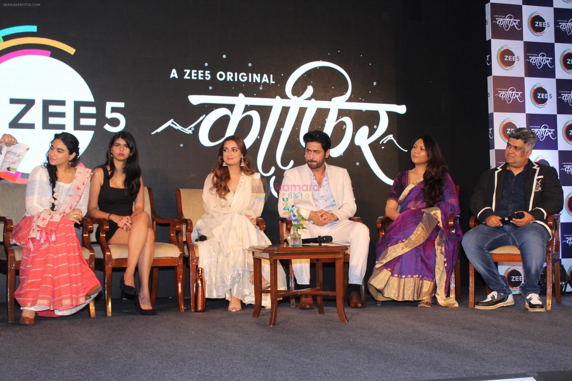 Dia Mirza, Mohit Raina at the Press Conference of ZEE5 Original KAAFIR on 6th June 2019