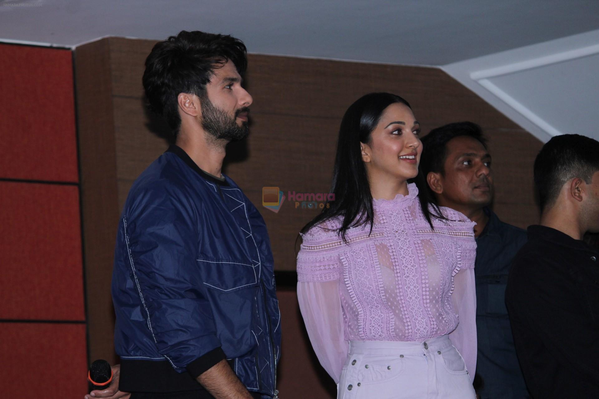 Shahid Kapoor & Kiara Advani at the song launch of Kabir Singh on 6th June 2019