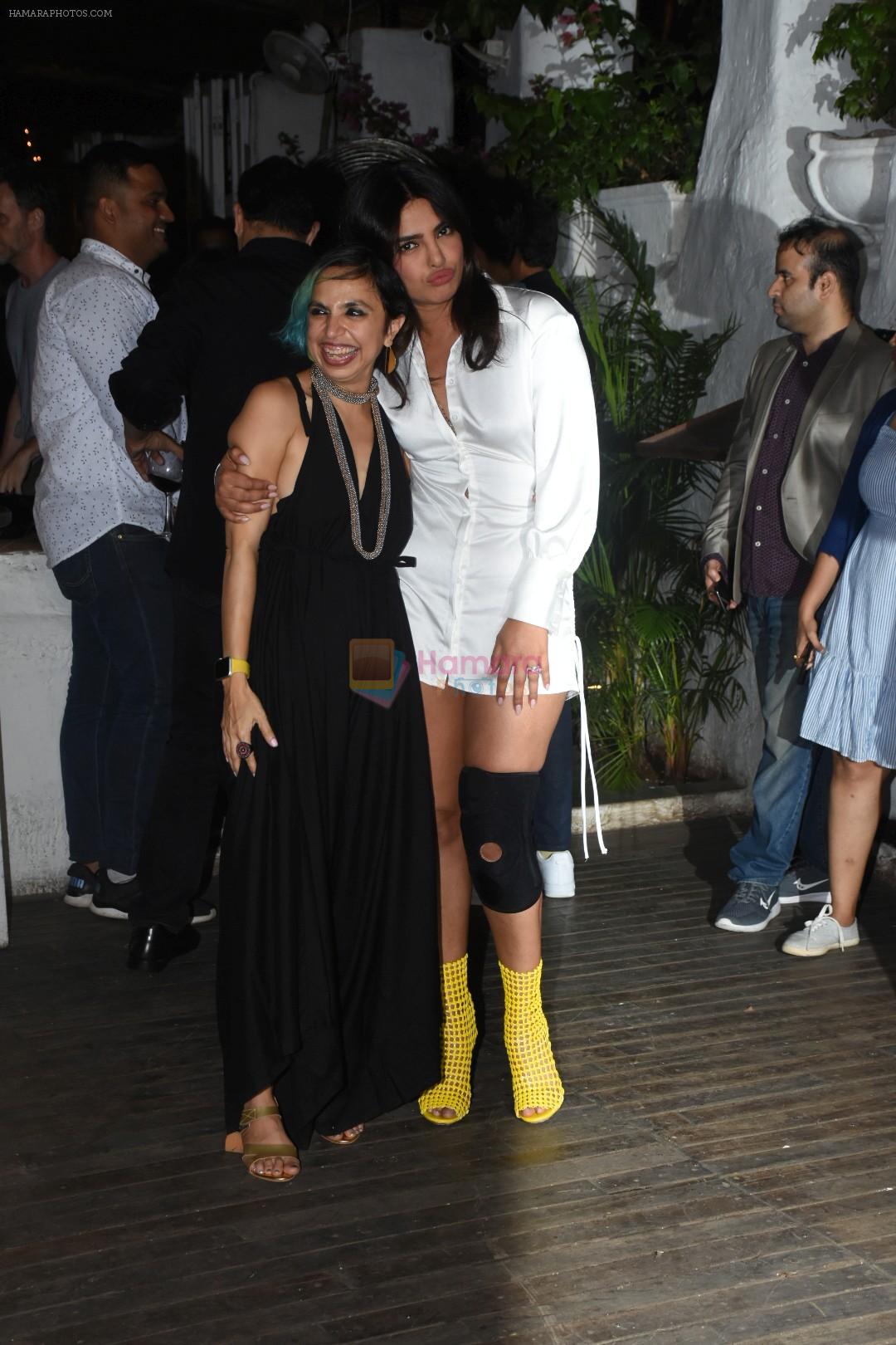 Priyanka Chopra, Shonali Bose  at the wrapup party of film Sky is Pink at olive in bandra on 12th June 2019