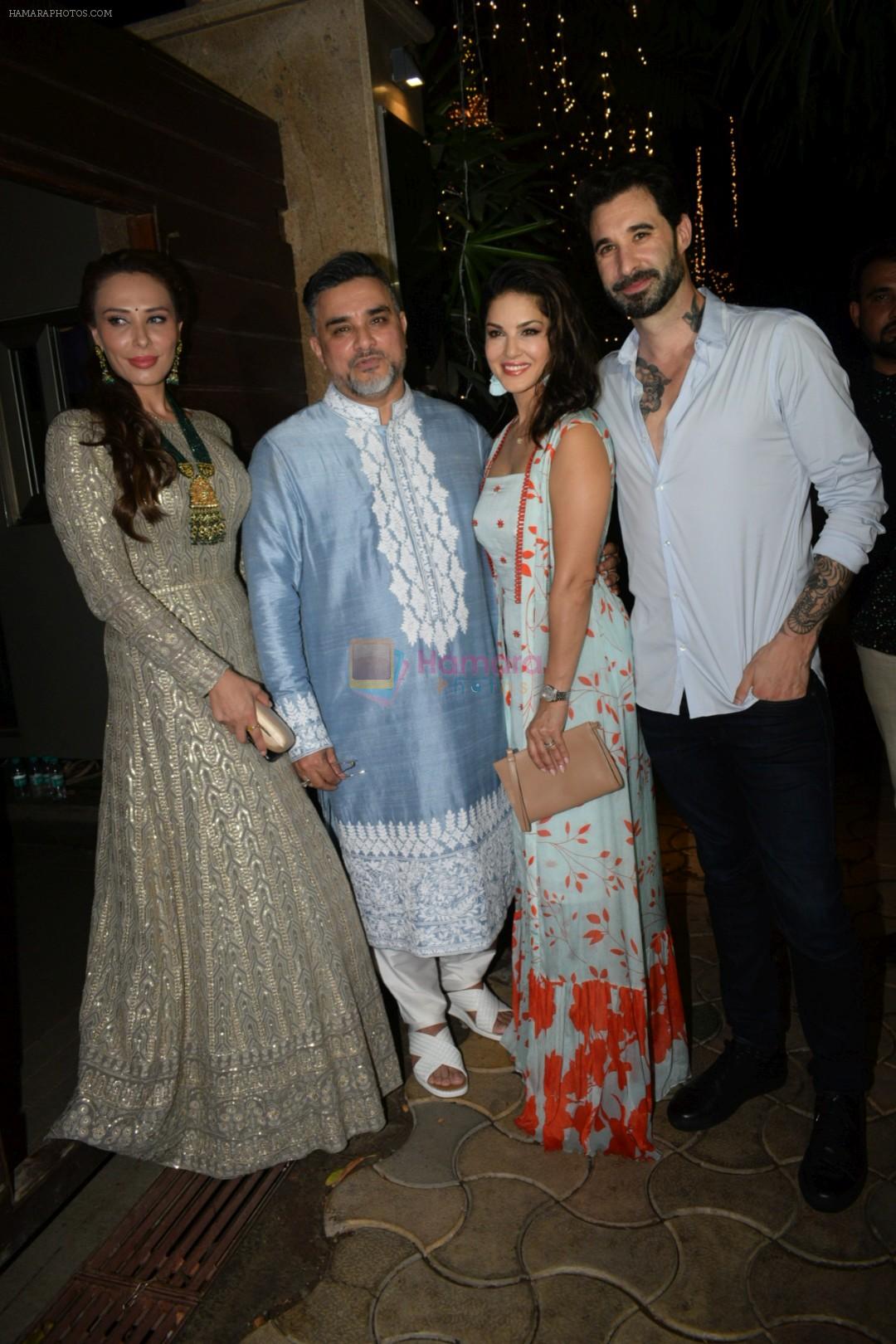 Sunny Leone at Raza Beig's Eid party at his juhu residence on 7th June 2019