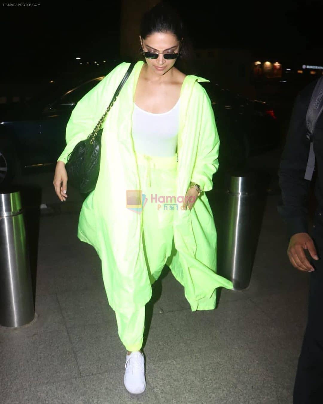 Deepika Padukone Spotted At Aiport on 10th June 2019