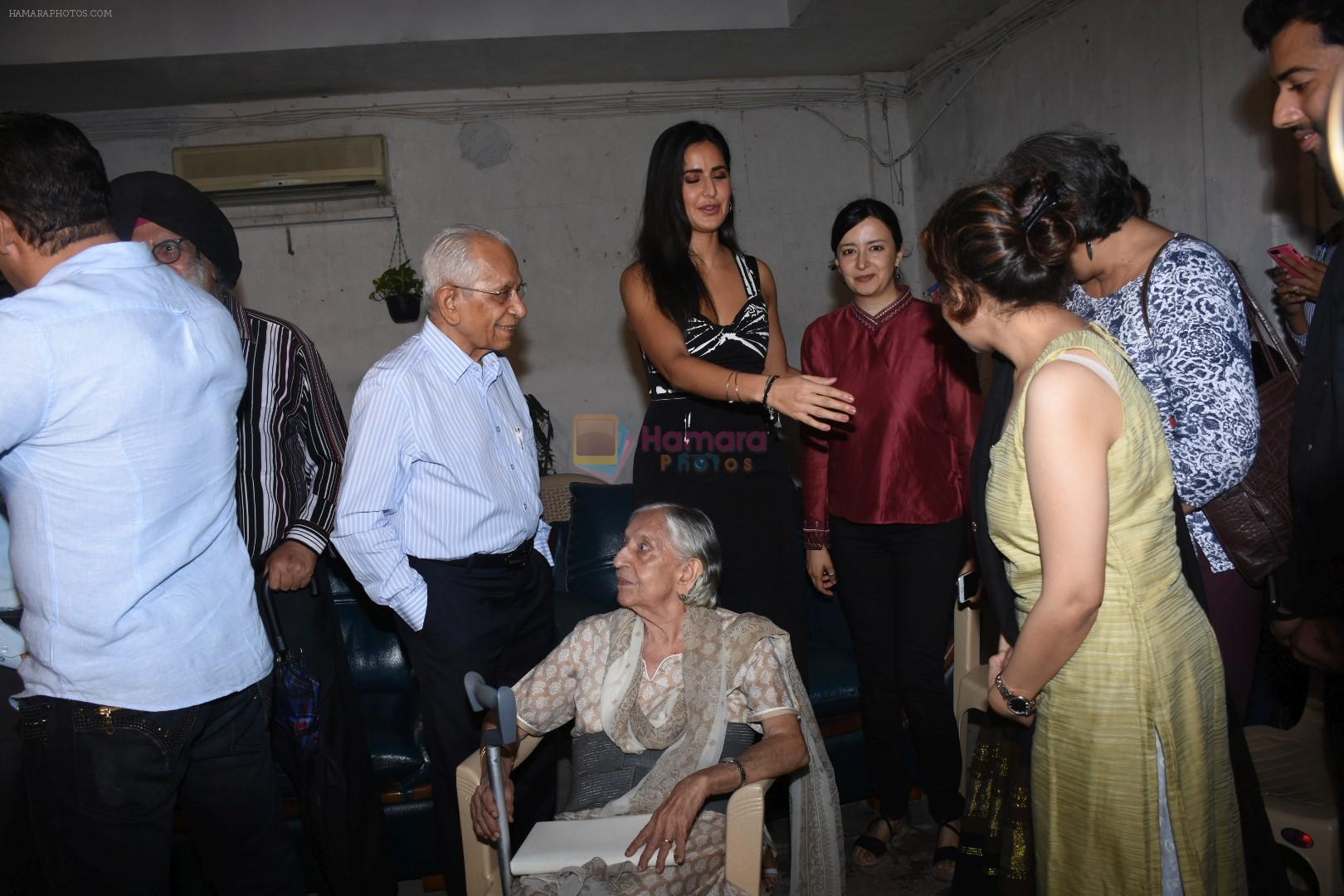 Katrina Kaif meet the families who had experienced partition at Mehboob Studio in bandra on 13th June 2019